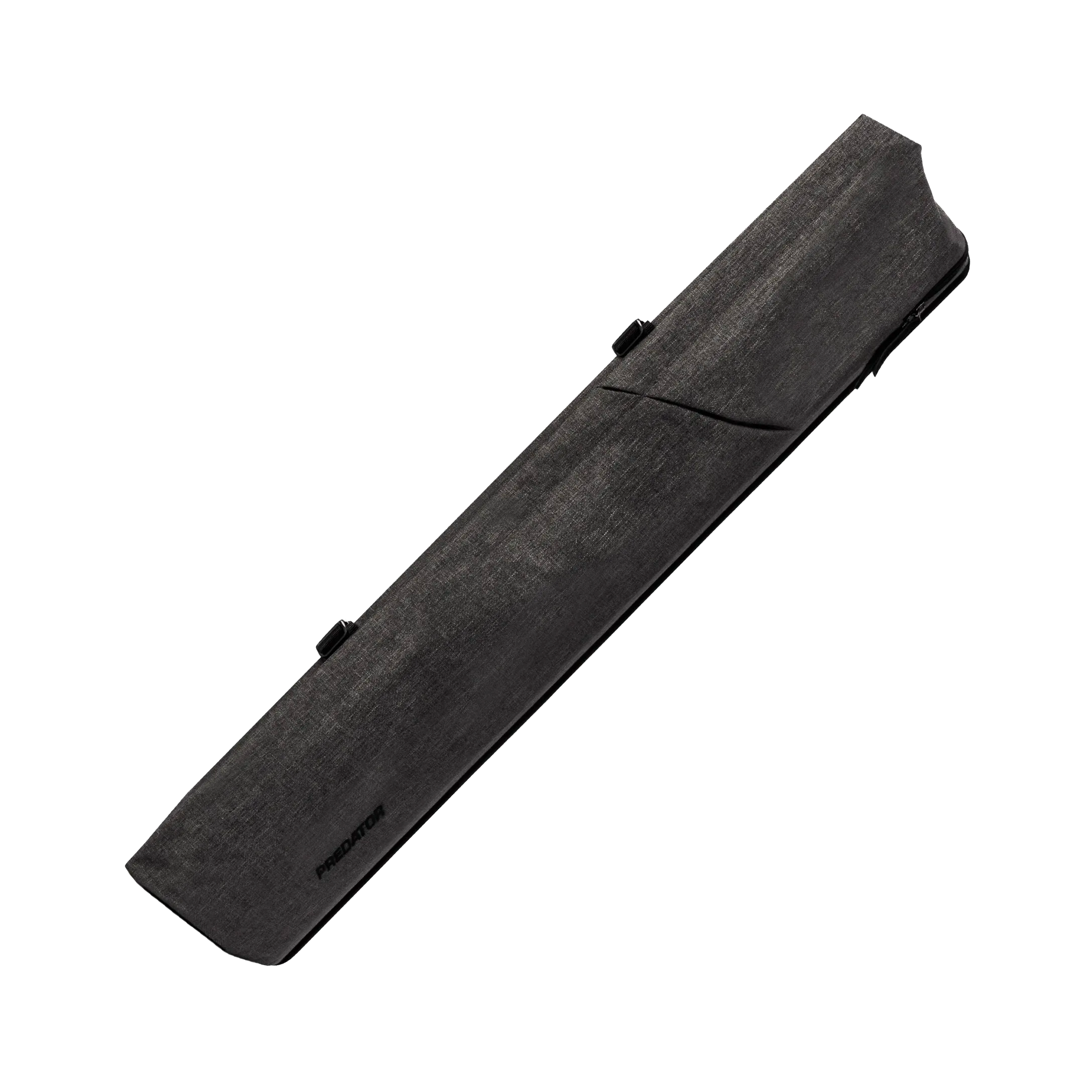 Dark grey rectangular pool cue case