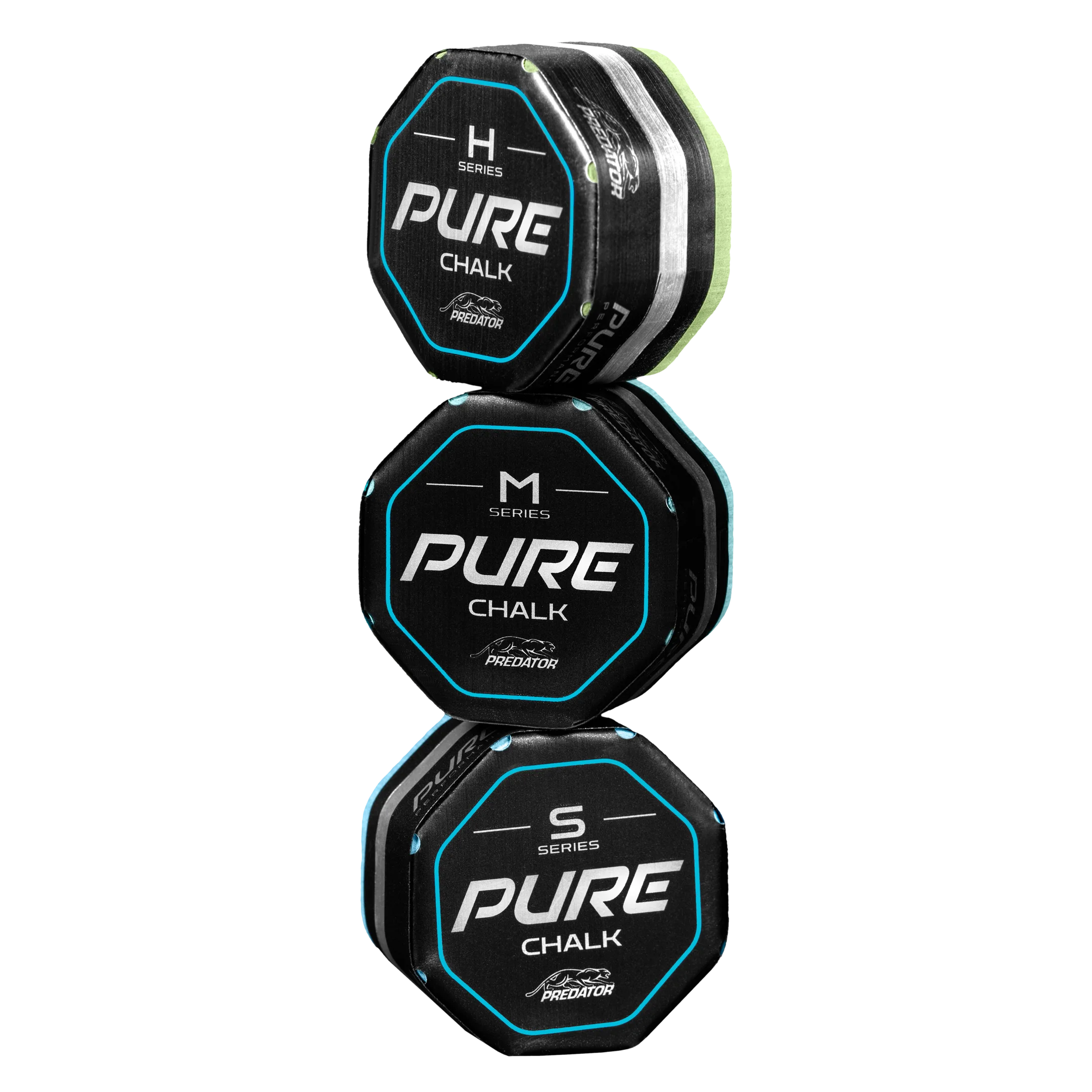 Three containers of Pure Chalk