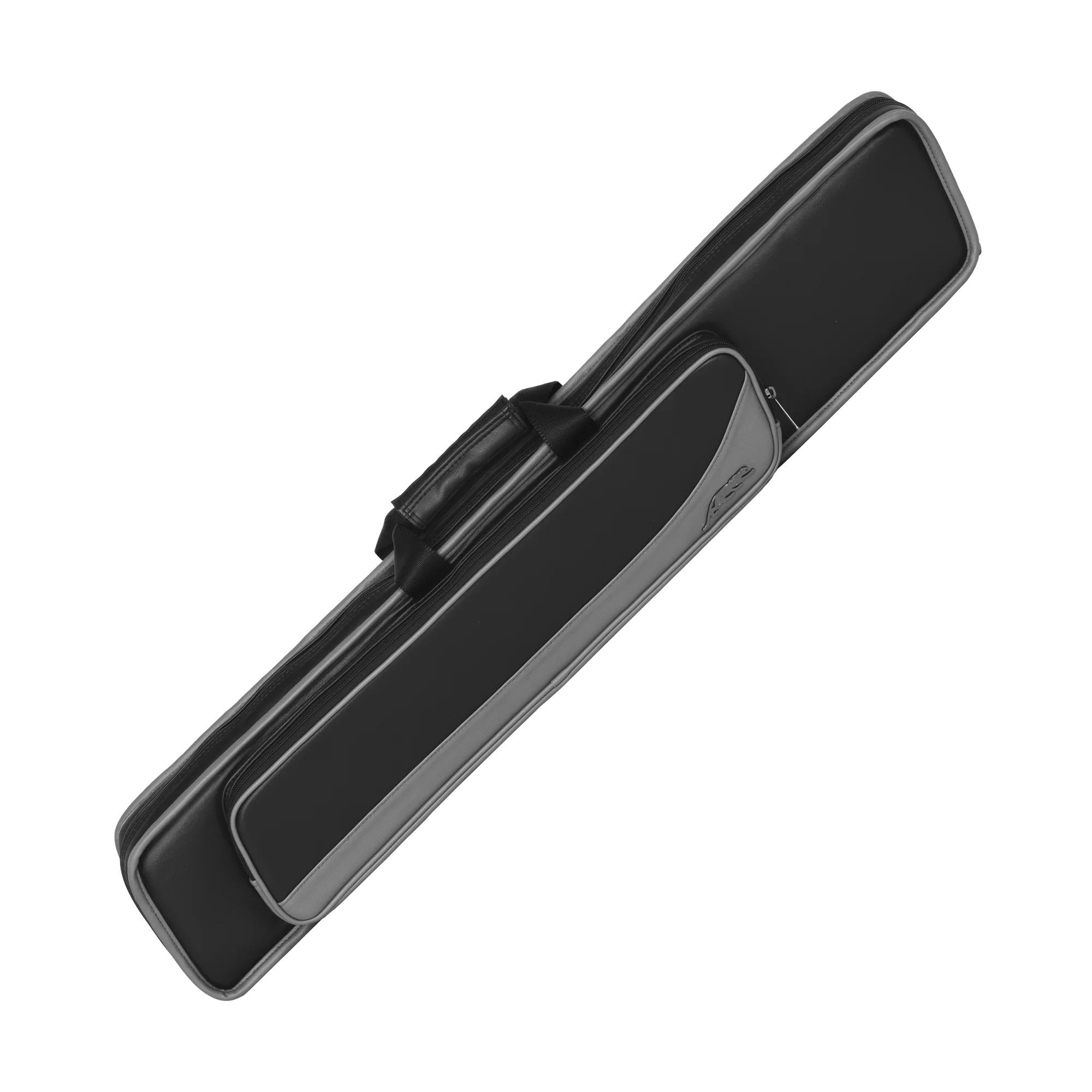 Black and Grey Roadline Soft Pool Cue Case Front
