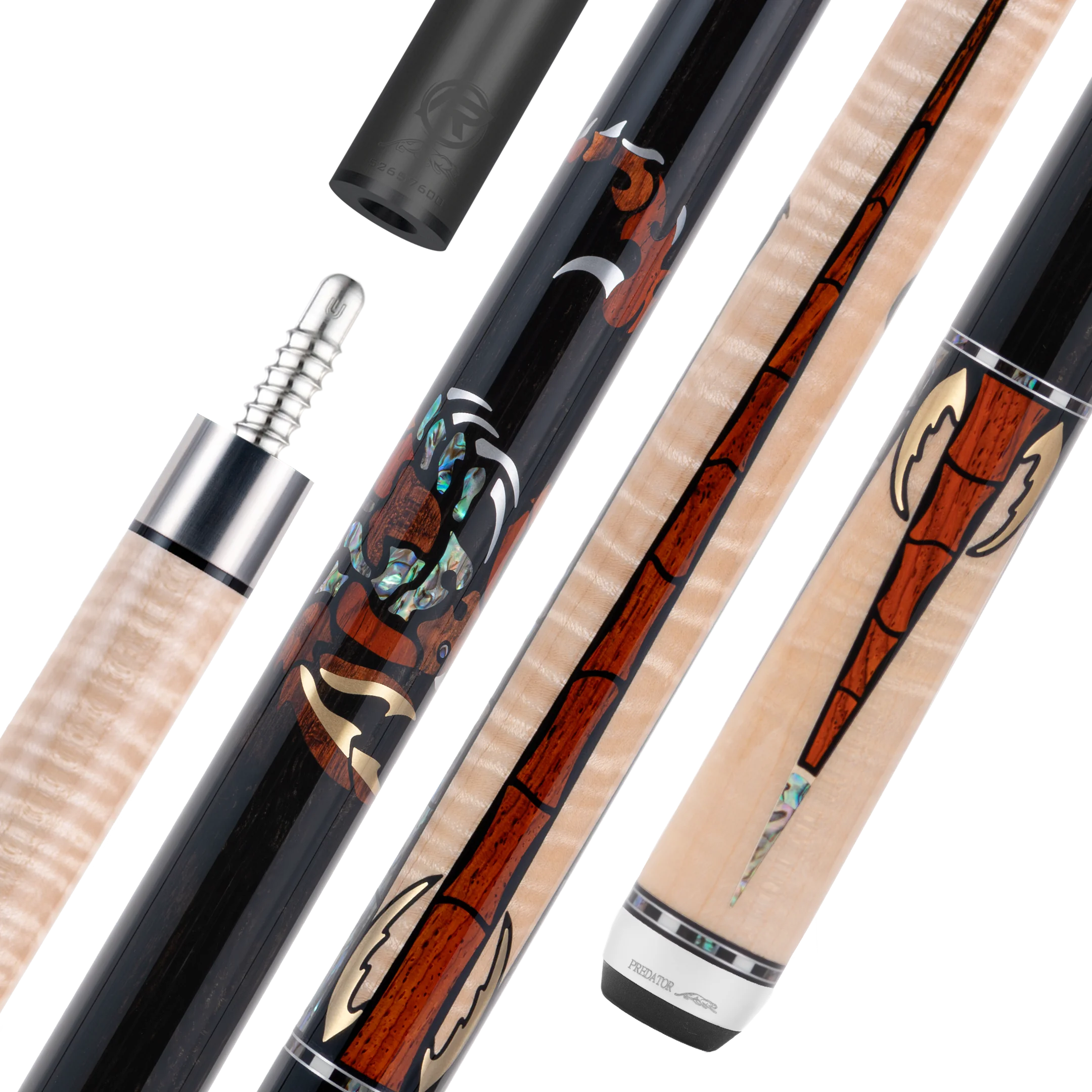 Limited Edition Scorpion Light Pool Cue with Logo