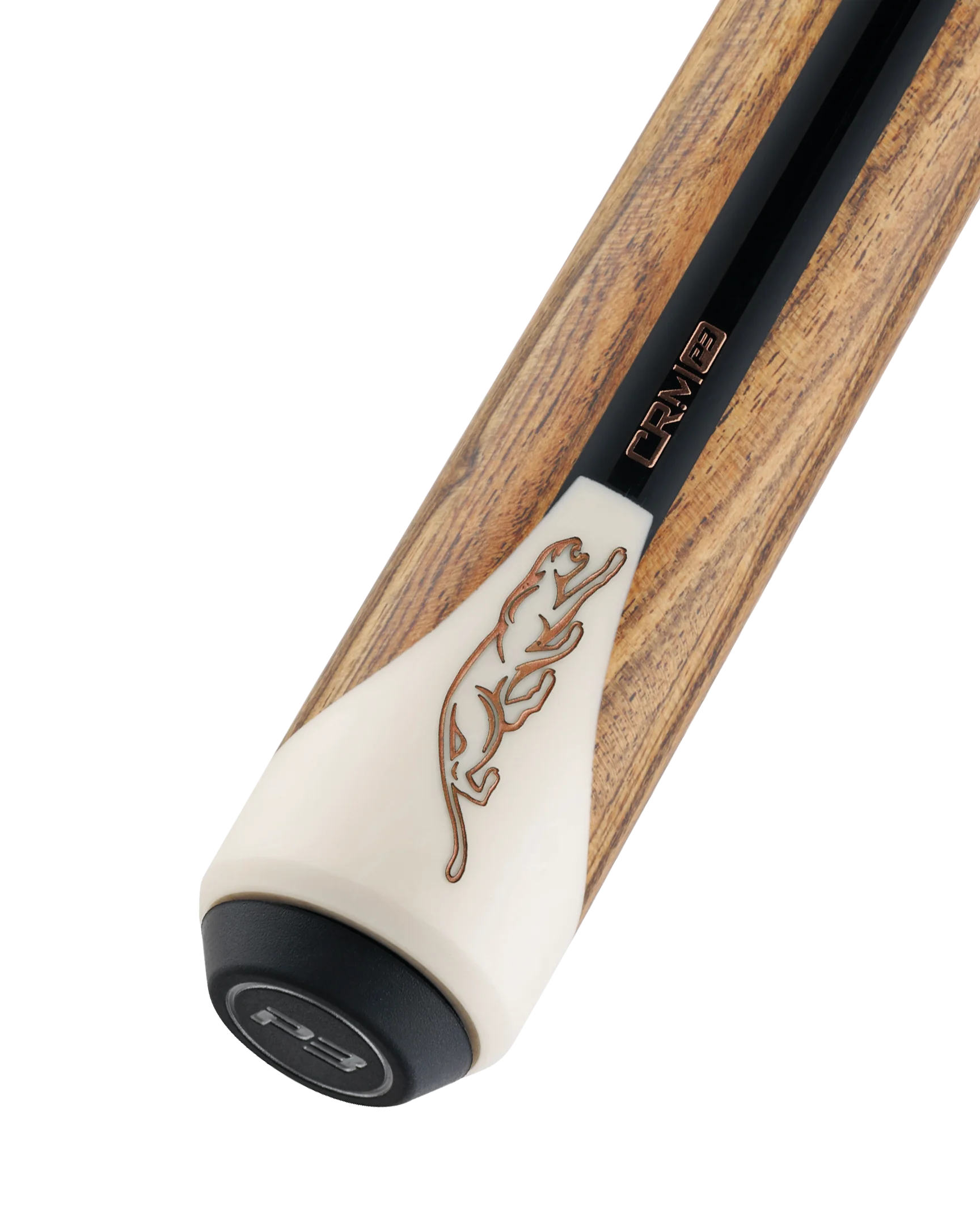 P3 Bocote Carom Cue Butt With Predator Brand Mark