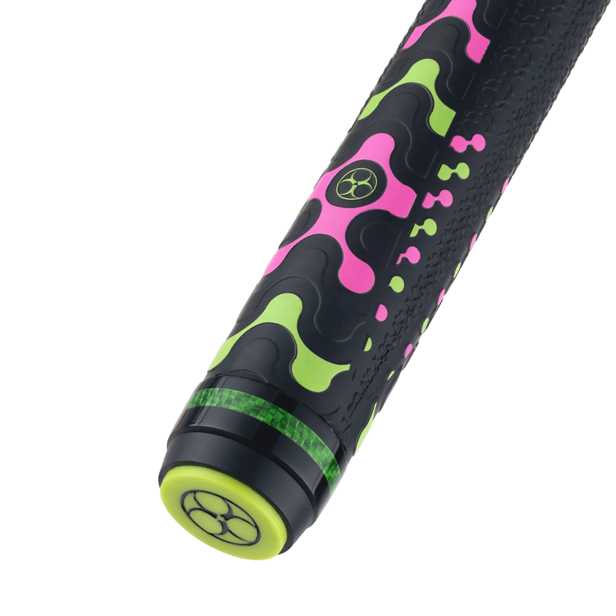 POISON BRKX green and pink butt closeup at a 30 degree angle