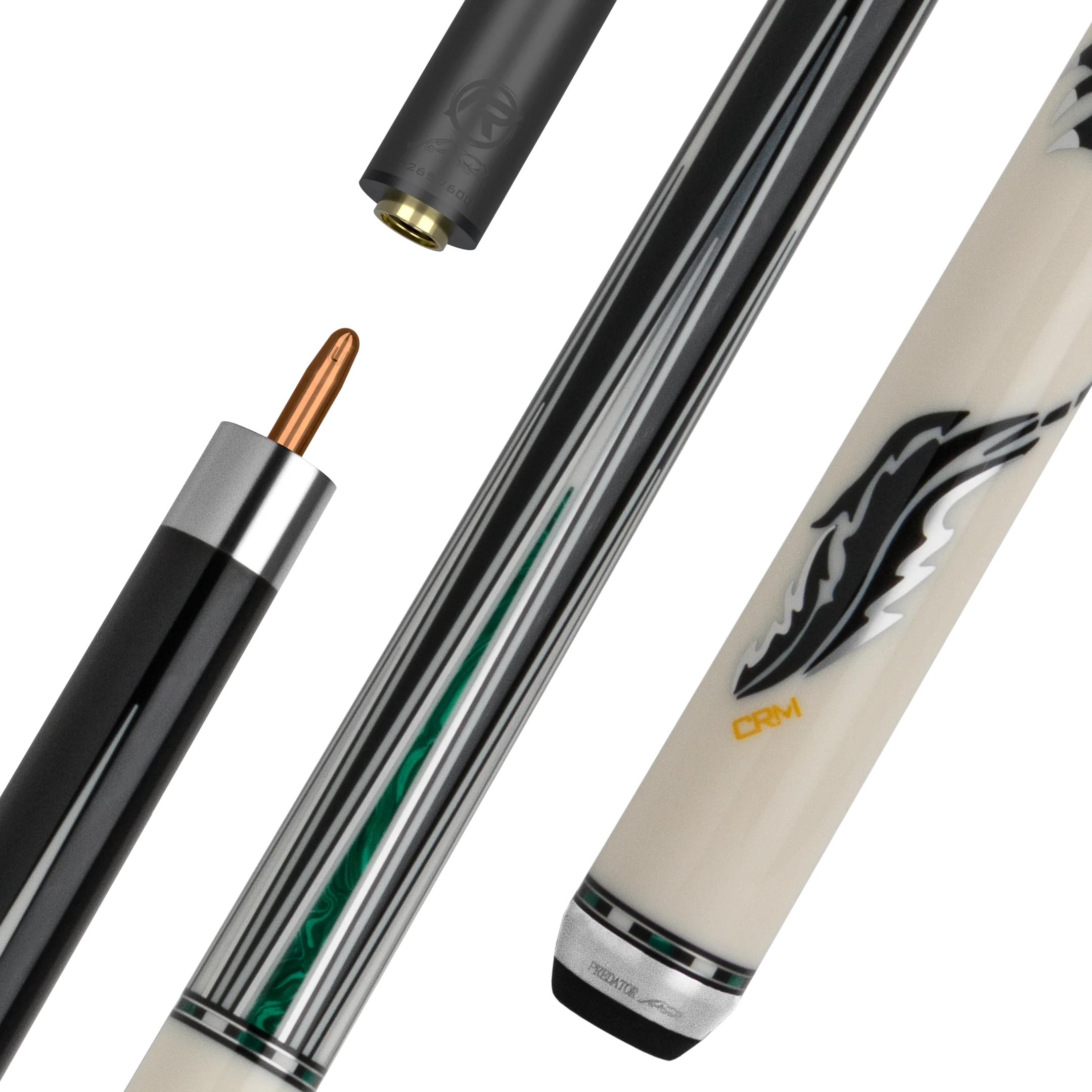 Limited Edition Green Dragon1 Carom Cue with Shaft Design