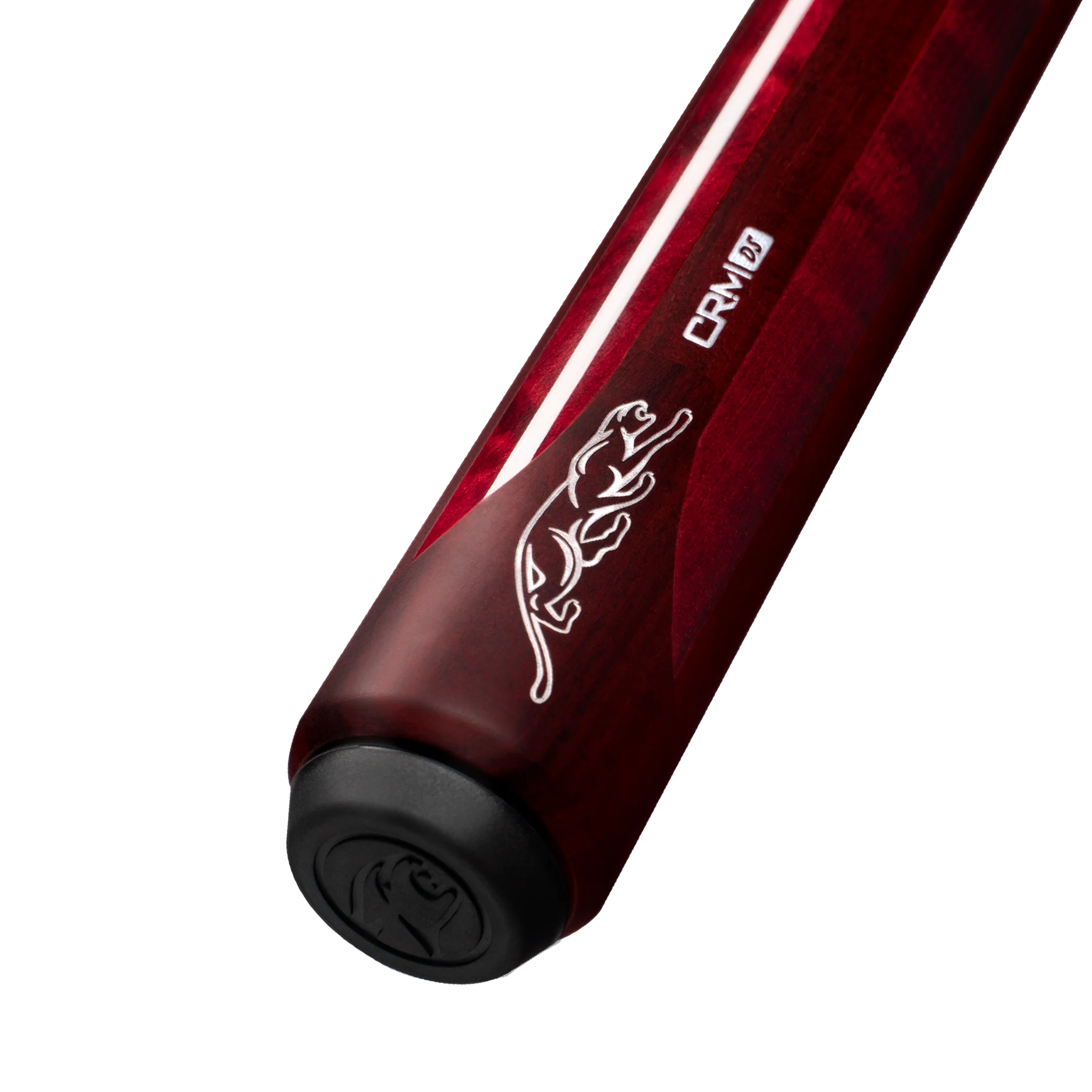 P3 carom cue burgundy rosewood butt