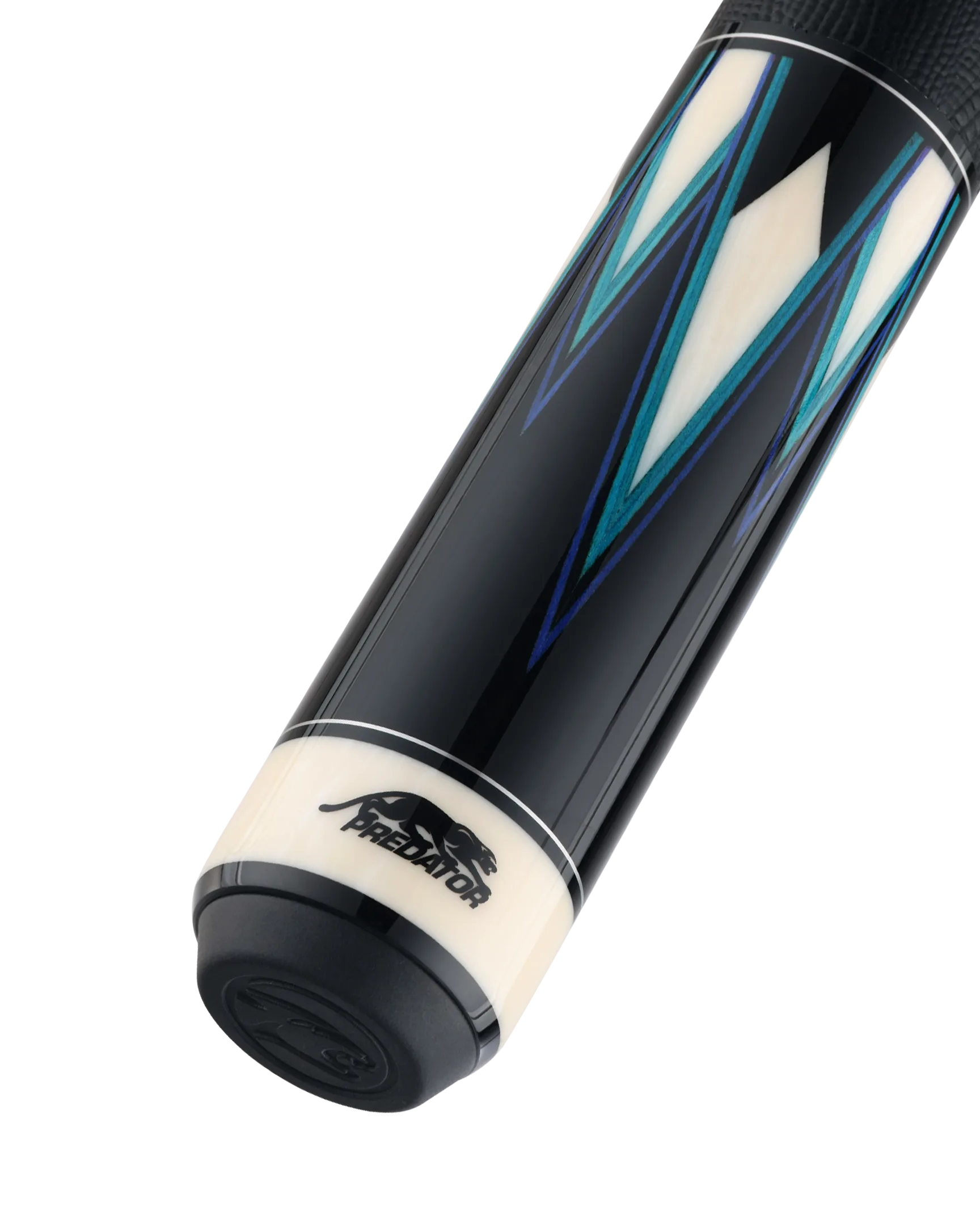 Limited Edition TS16 Pool Cue Blue and Teal Butt with Logo