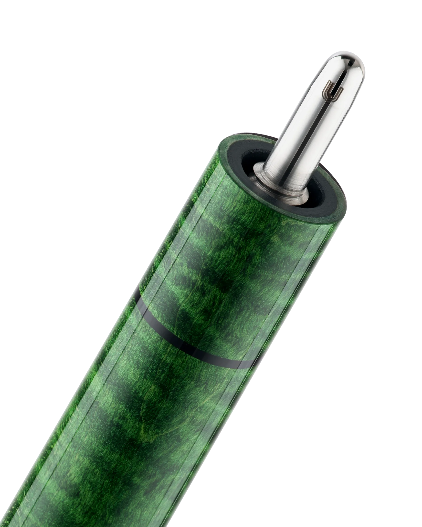 SP2 Green Stained 2 Pool Cue Uni-Loc Pin