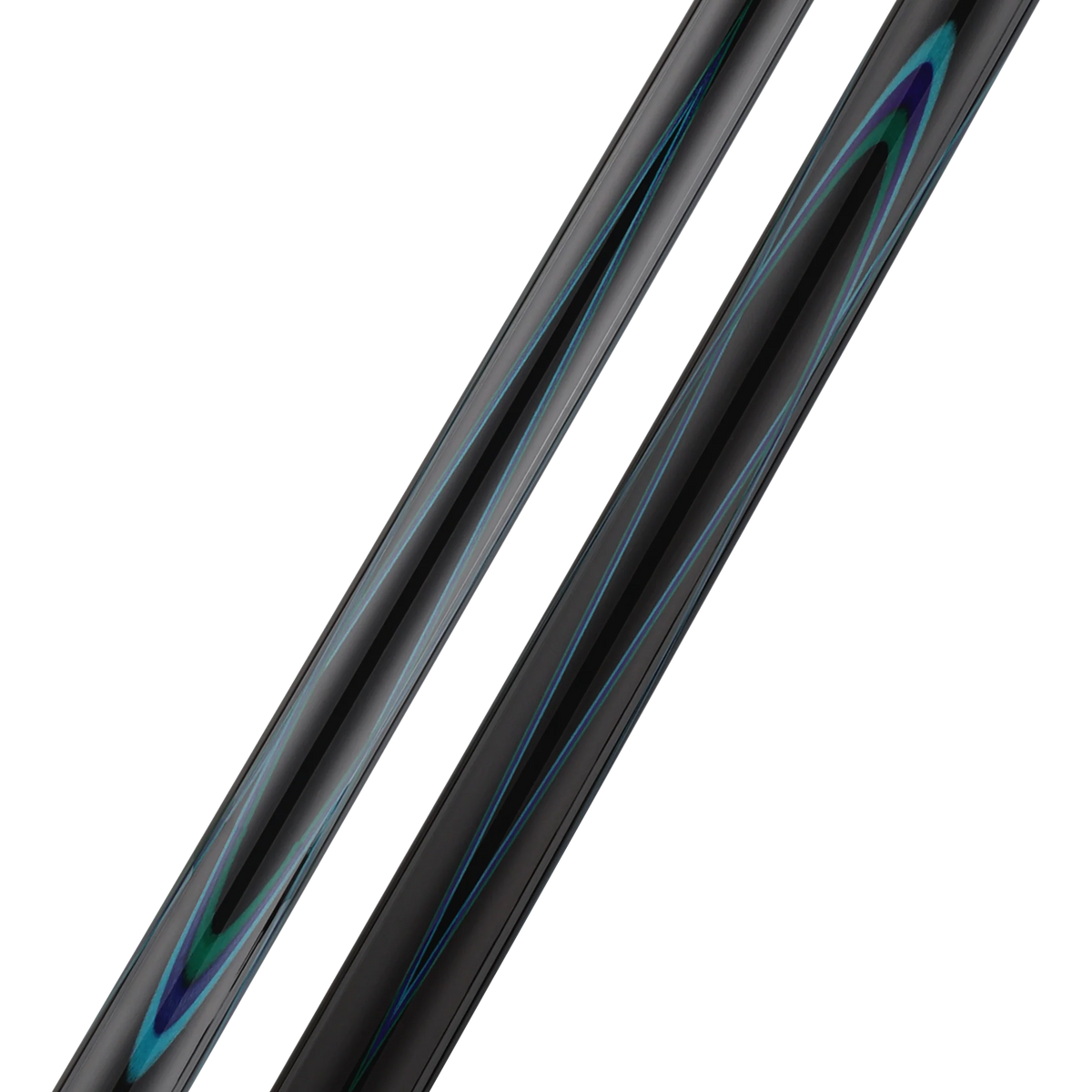 Predator Double Butterfly Gen2 Teal/Purple/Green Pool Cue Inlay