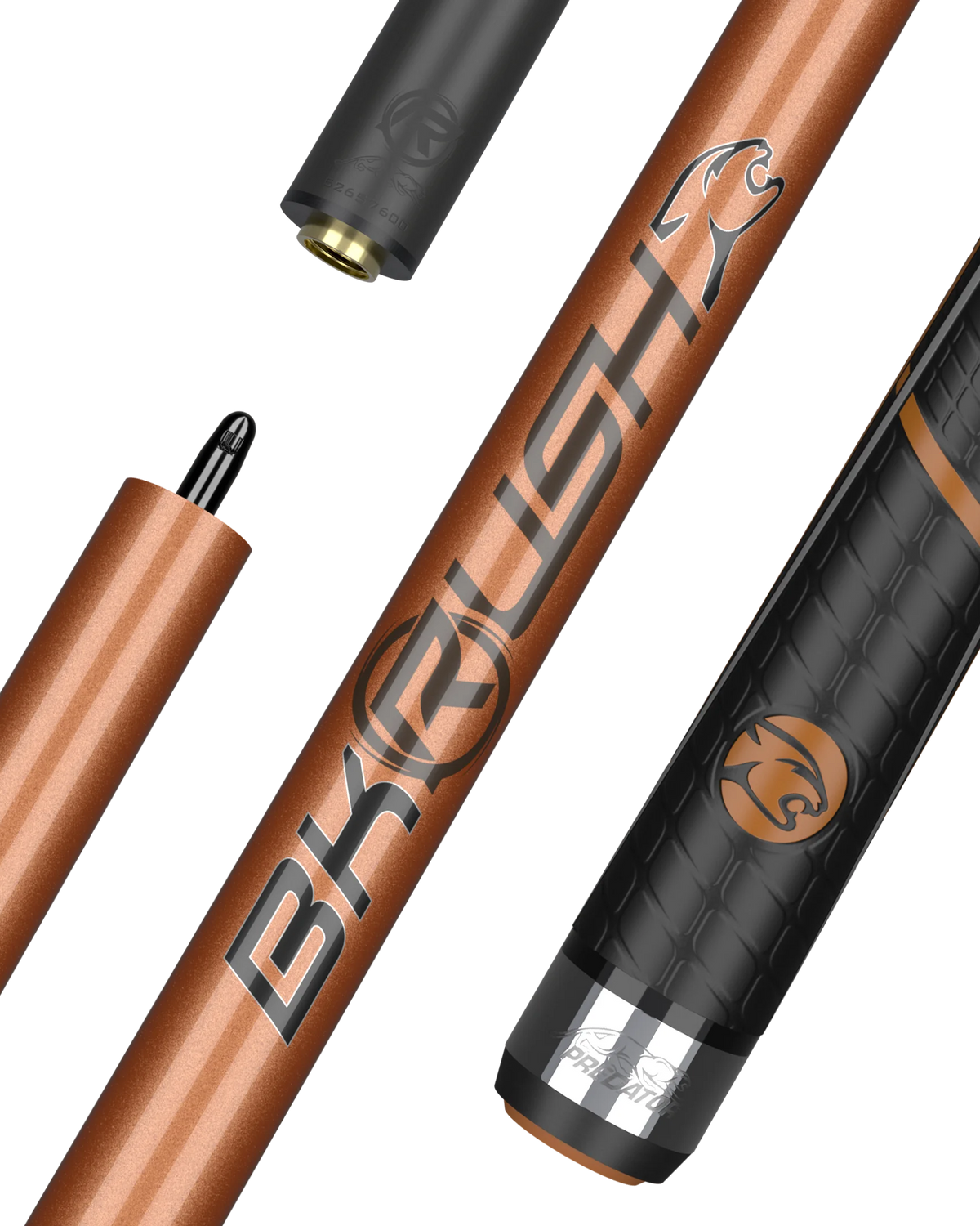 Predator BK Rush Tiger Eye Sport Wrap Professional Break Cue