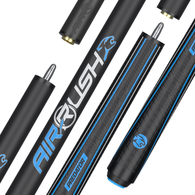 AirRush Professional Jump Cue Black Sports Wrap