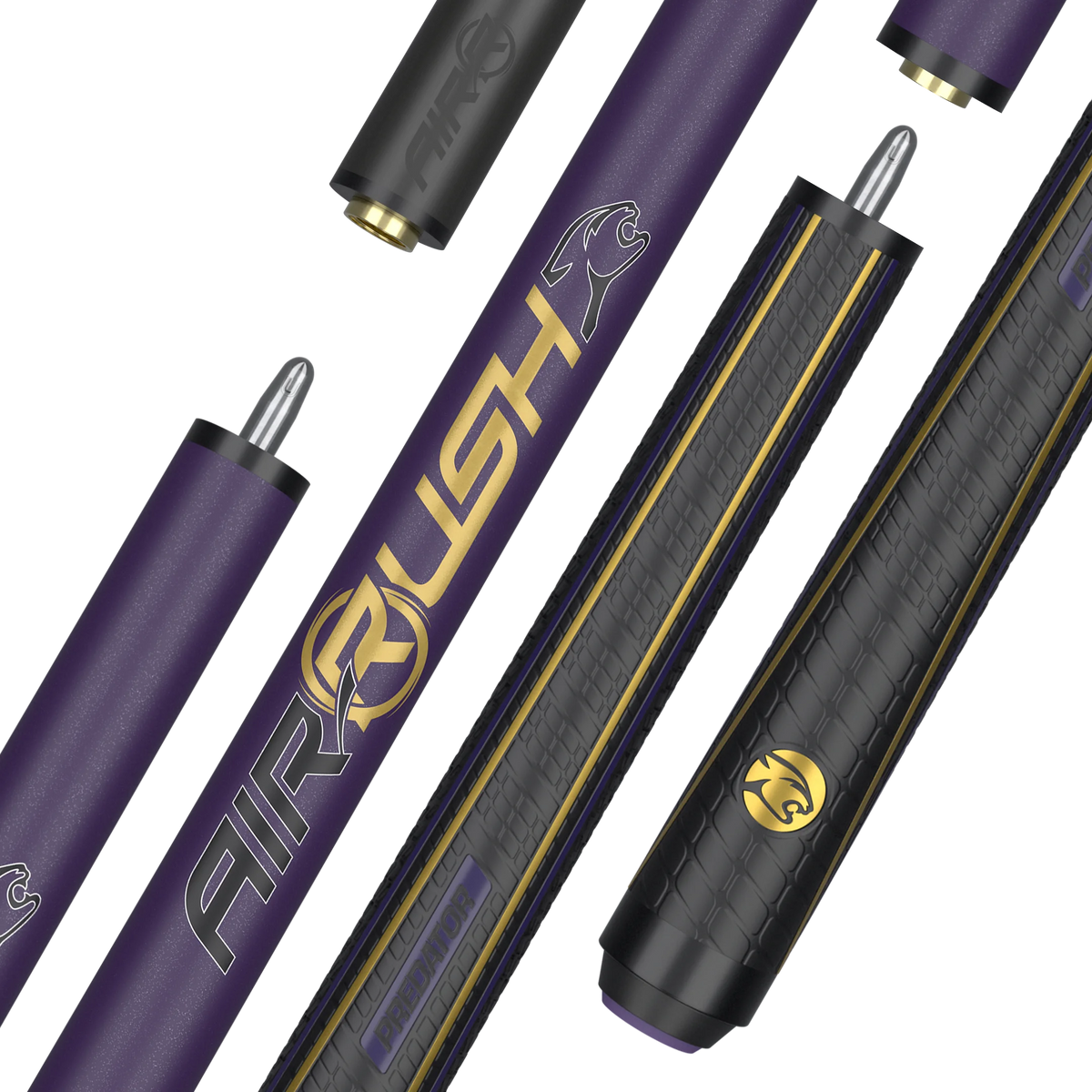 Predator Air Rush® Purple Jump Cue - Sport Wrap – PredatorCues.com