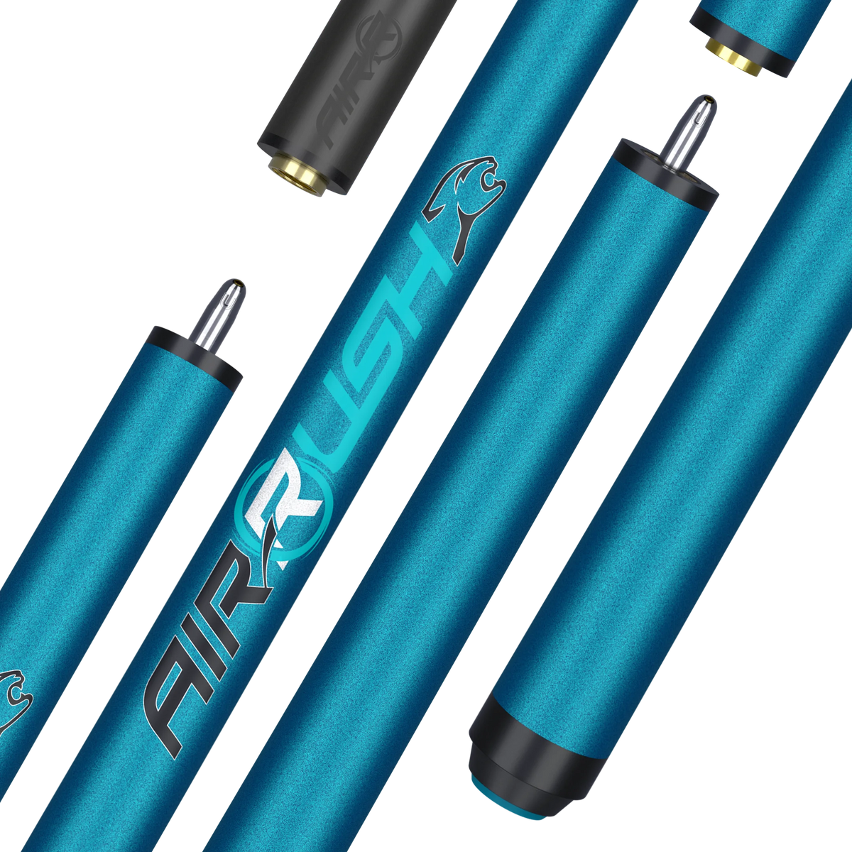 PREDATOR AIR RUSH ジャンプキュー Predator Air Rush® Teal Jump Cue - No Wrap – PredatorCues.com