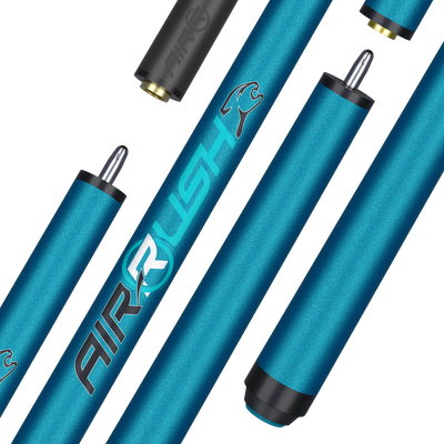 Predator Air Rush Teal No Wrap Professional Jump Cue