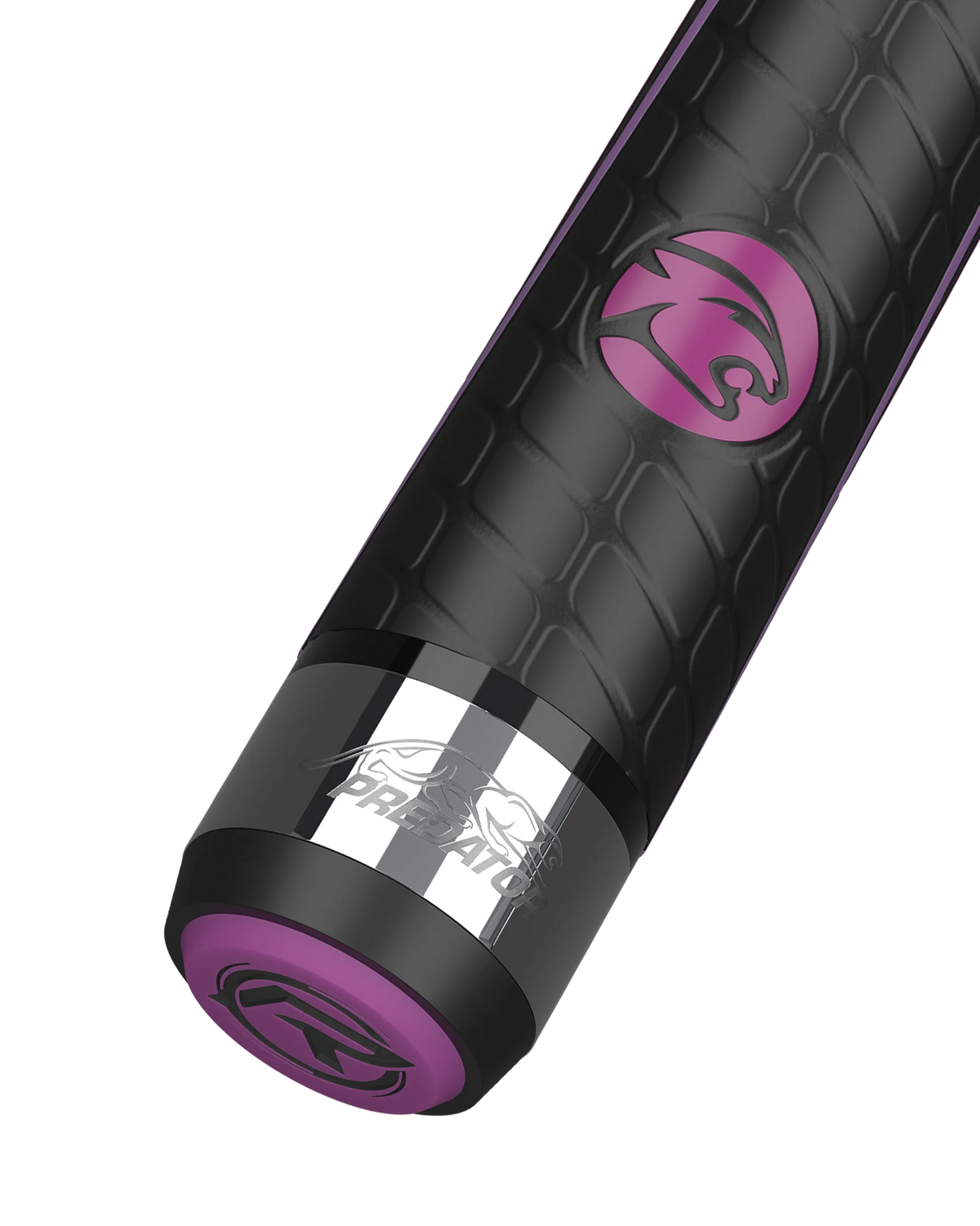 BK Rush Pink Sport Wrap Break Cue Butt With Predator Brand Mark