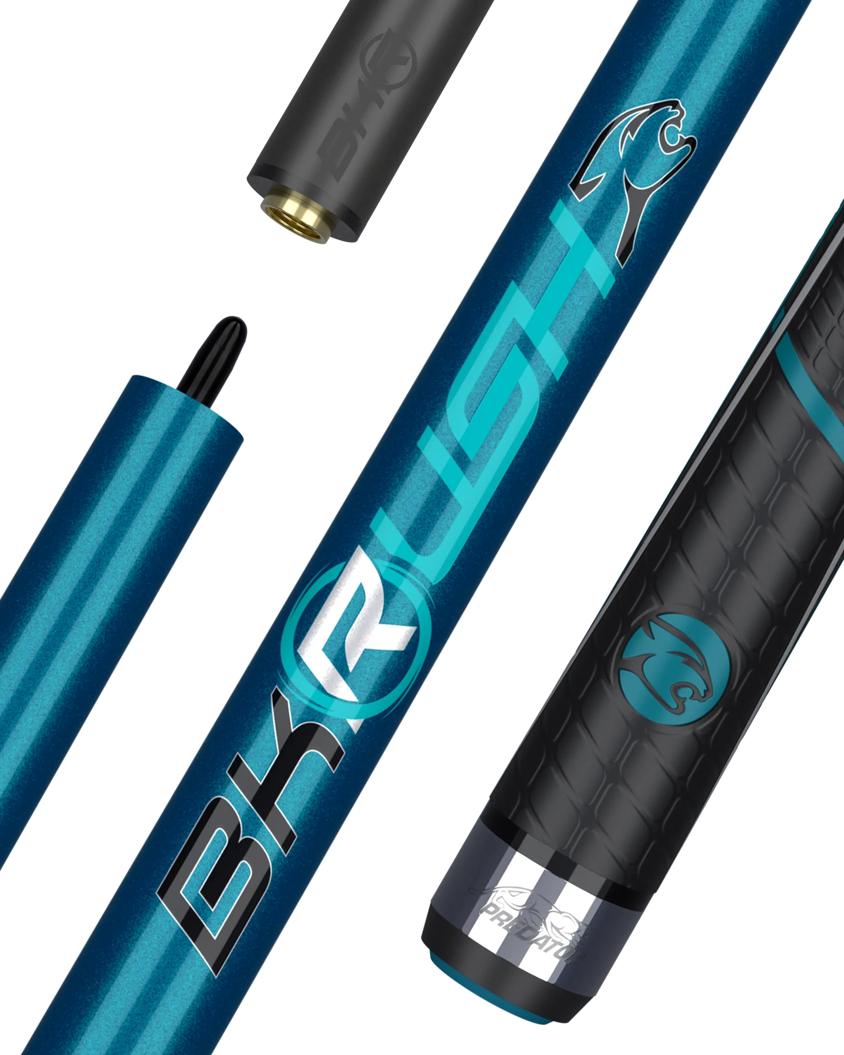 Predator BK Rush Color of the Year Teal Sport Wrap Professional Break Cue