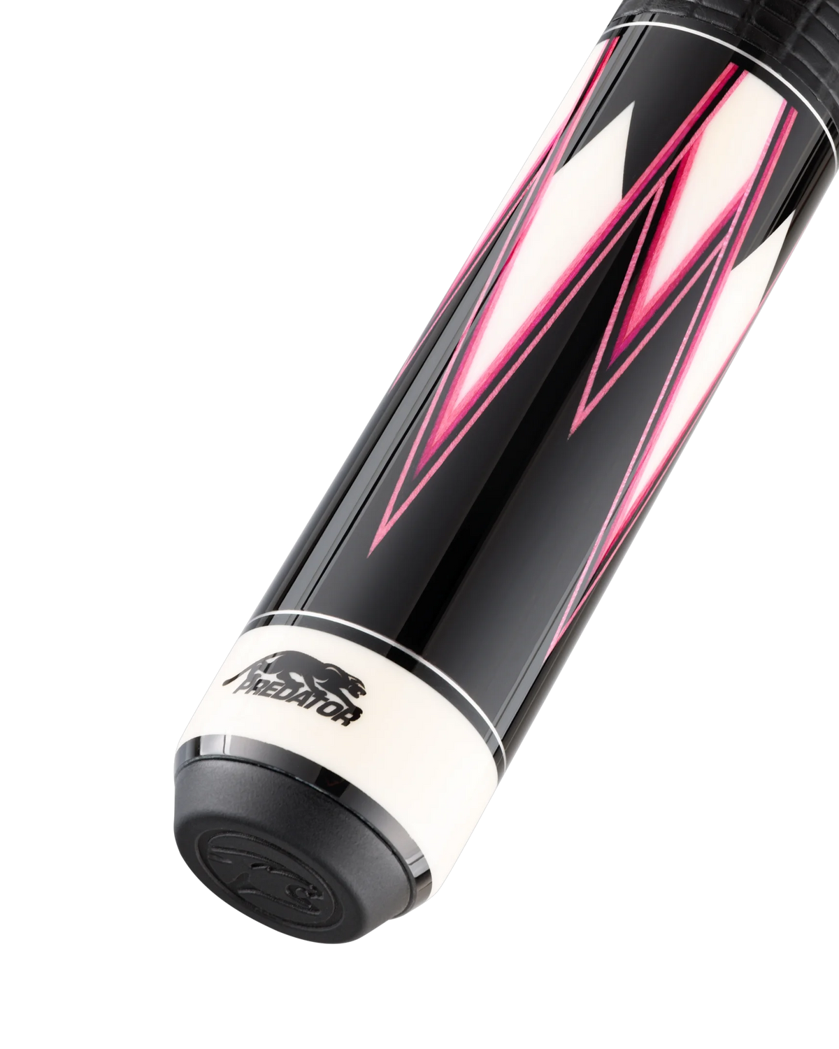 Predator TS16 Pink Pool Cue Butt with Predator Brand Rotated
