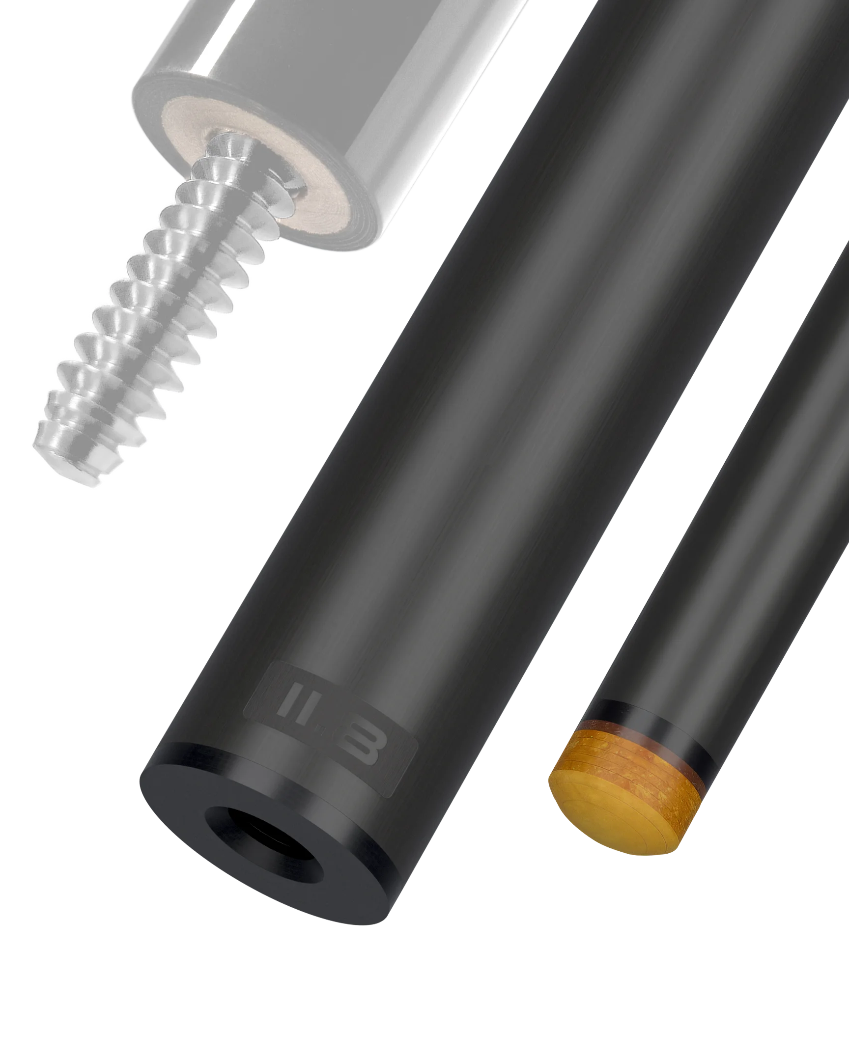 Predator REVO 11.8 mm carbon fiber pool shaft for 3/8x10 black vault plate