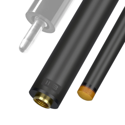 Predator REVO 11.8 mm carbon fiber pool shaft for uni-loc black vault plate