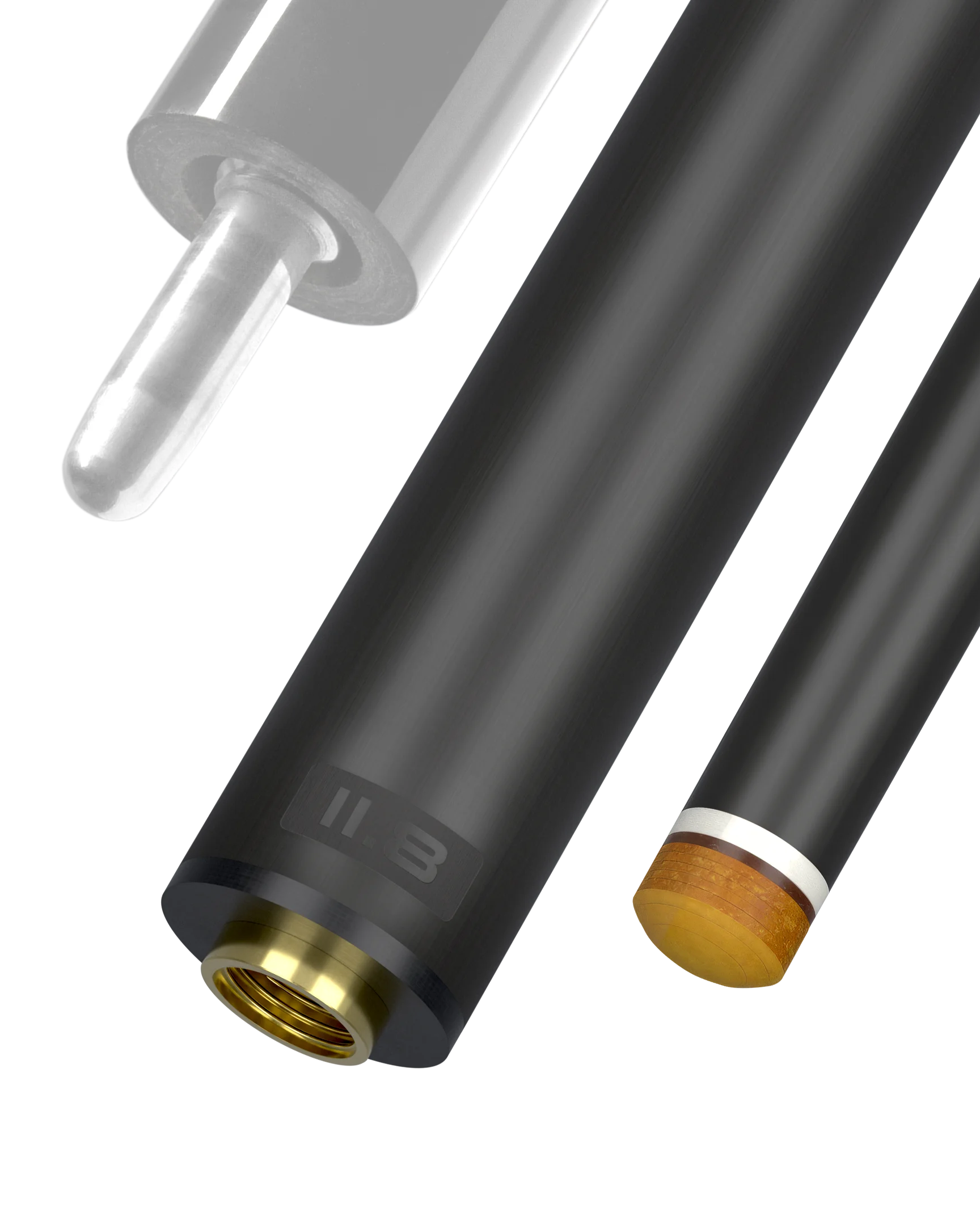 Predator REVO 11.8 mm carbon fiber pool shaft for uni-loc white vault plate