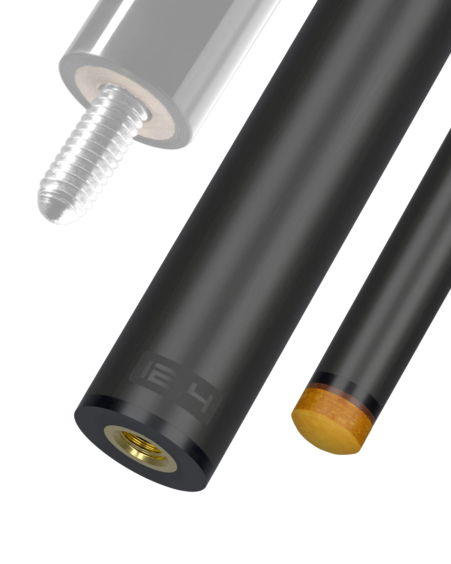 Predator REVO 12.4 mm carbon fiber pool shaft for 5/16x18 black vault plate