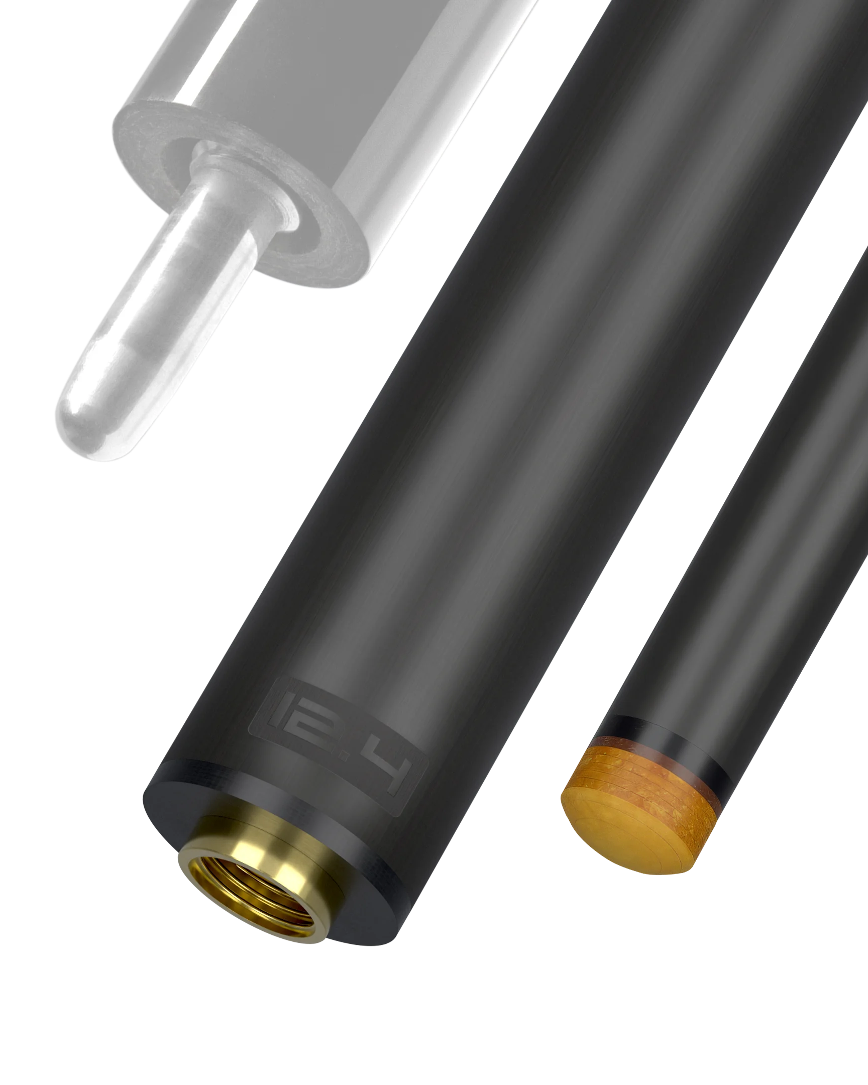 Predator REVO 12.4 mm carbon fiber pool shaft for uni-loc black vault plate