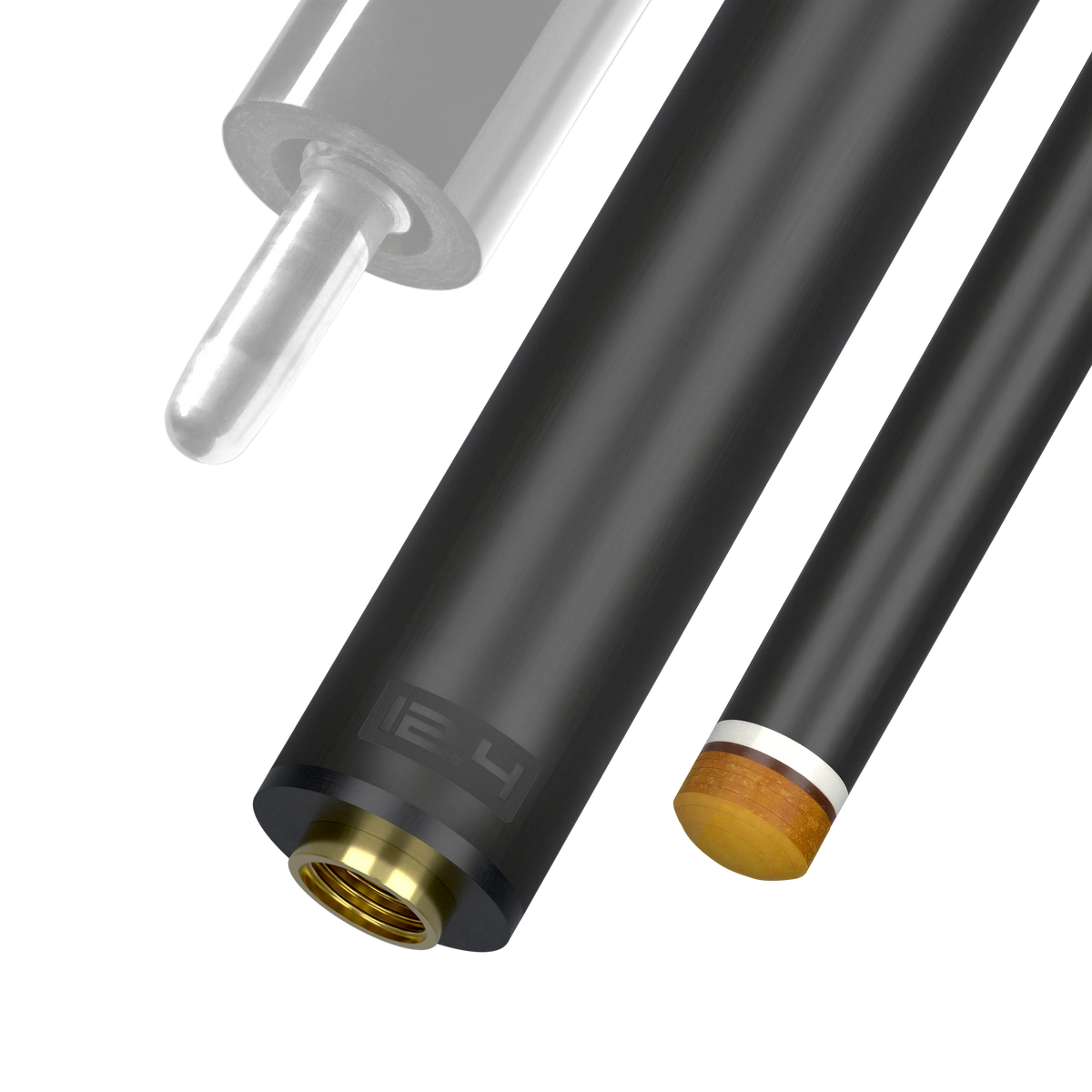 12.4 mm Uni-Loc Joint White Vault Plate REVO Carbon Fiber Pool Shaft 30