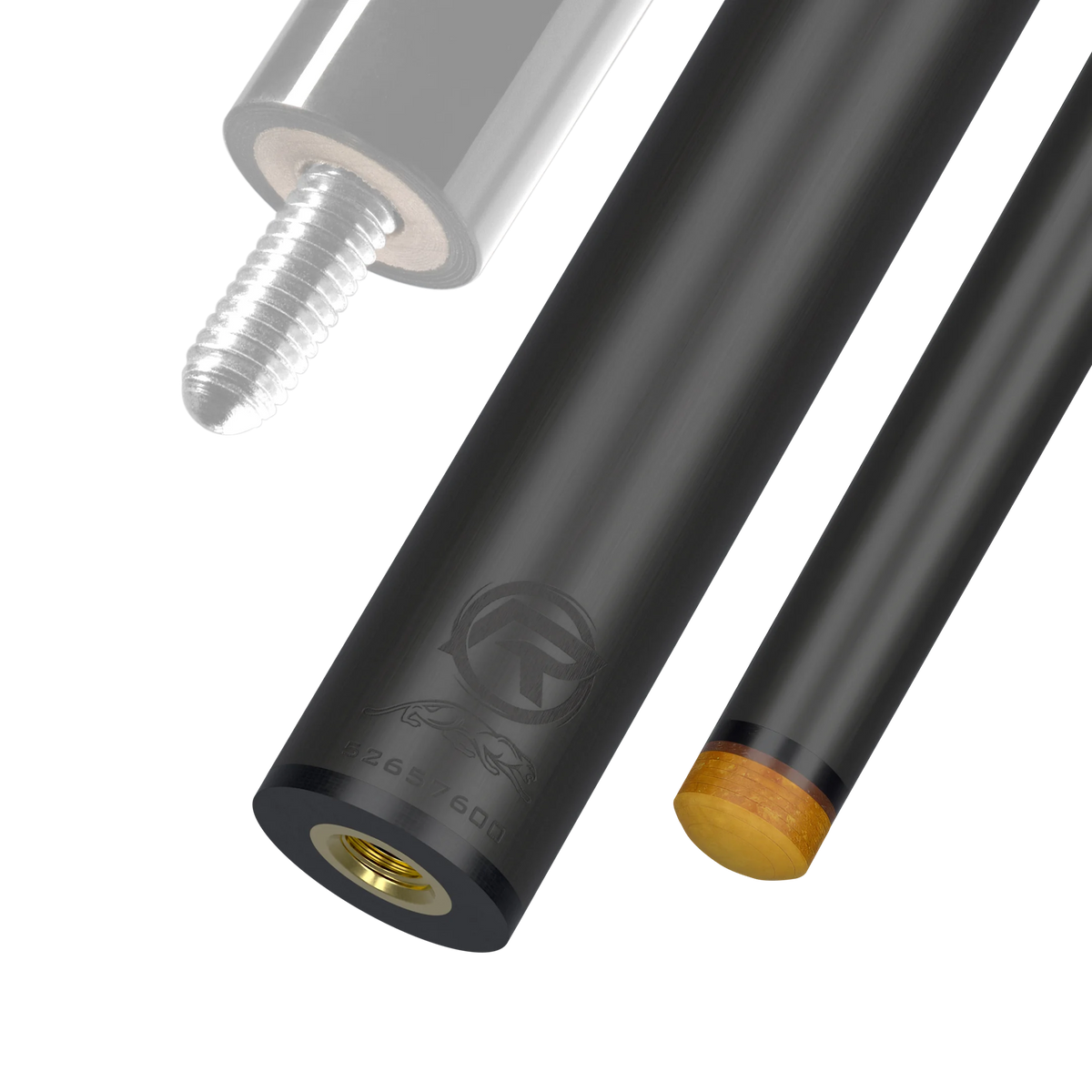 5/16x18 Joint Black Vault Plate REVO Carbon Fiber Pool Shaft