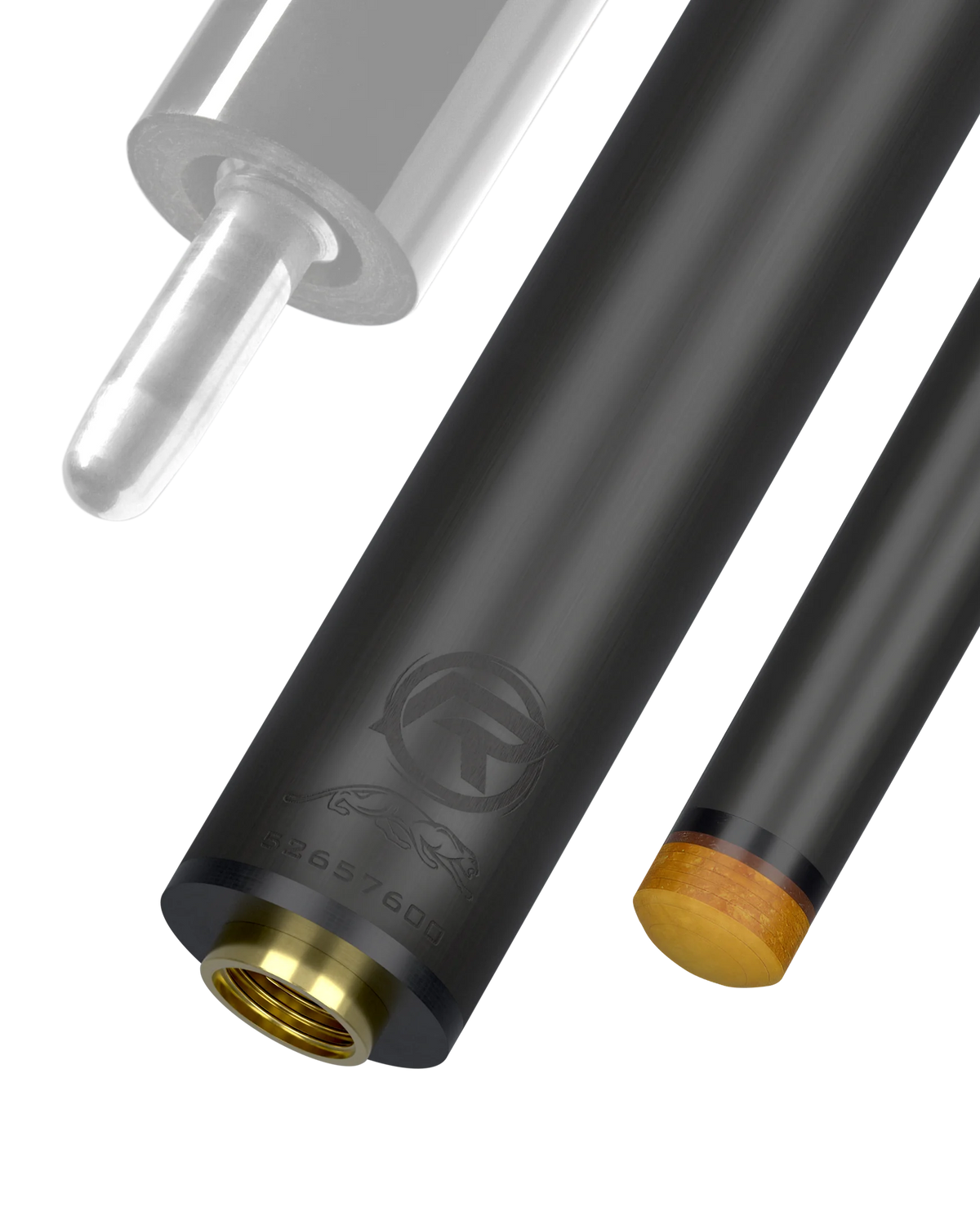 Uni-Loc Joint Black Vault Plate REVO Carbon Fiber Pool Shaft