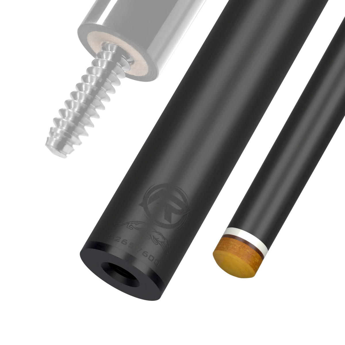 3/8x10 Joint White Vault Plate REVO Carbon Fiber Pool Shaft