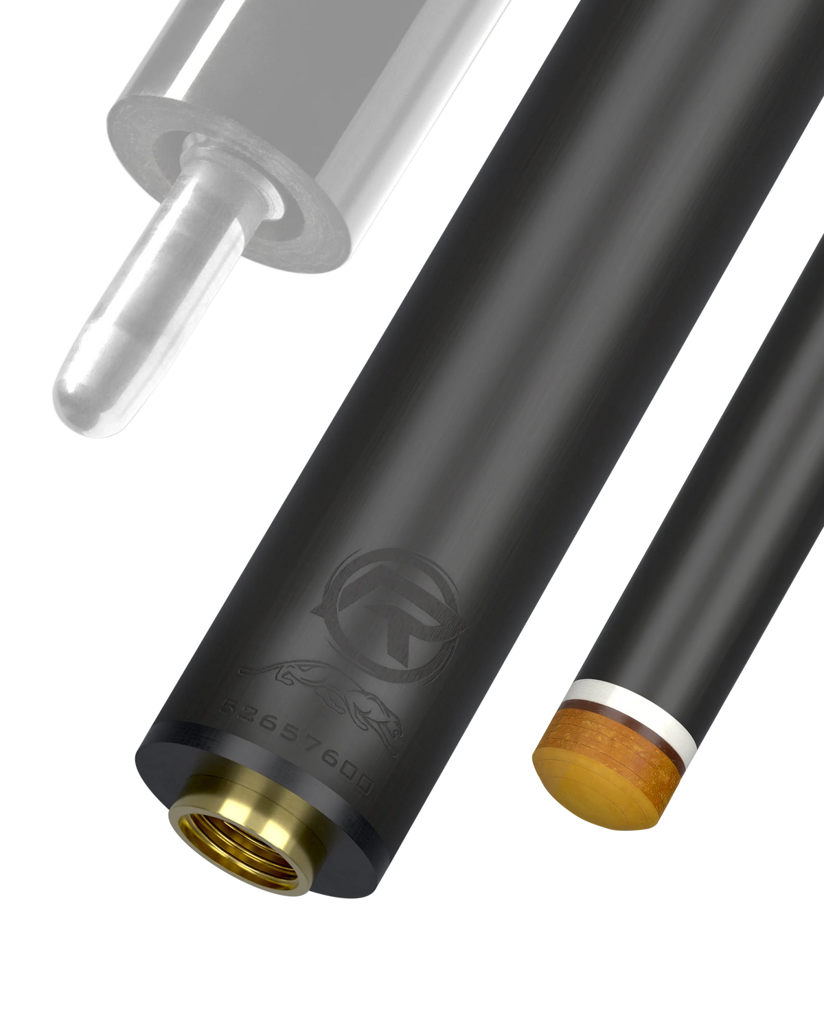 Uni-Loc Joint White Vault Plate REVO Carbon Fiber Pool Shaft