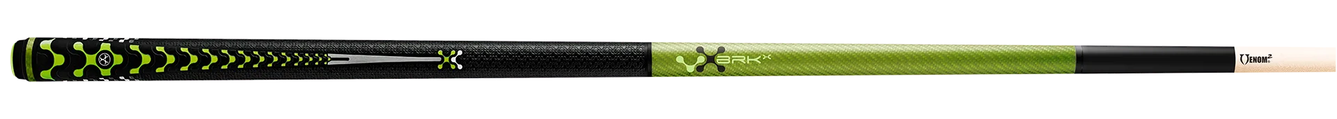 Poison BRKX Green Break and Jump Cue