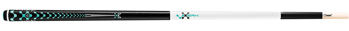 Poison BRK Teal and White Break Cue