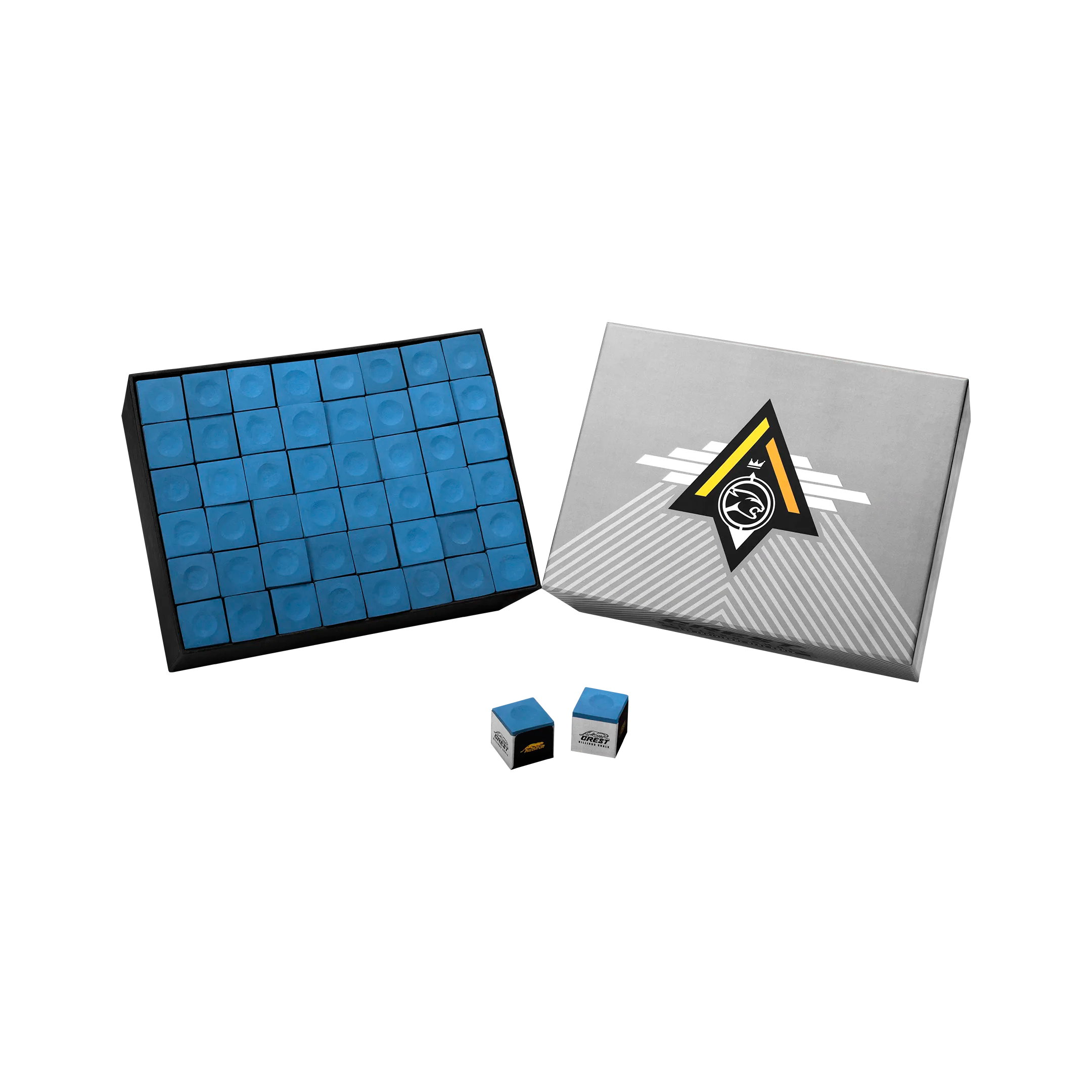 Blue Crest chalk in a grey Predator box