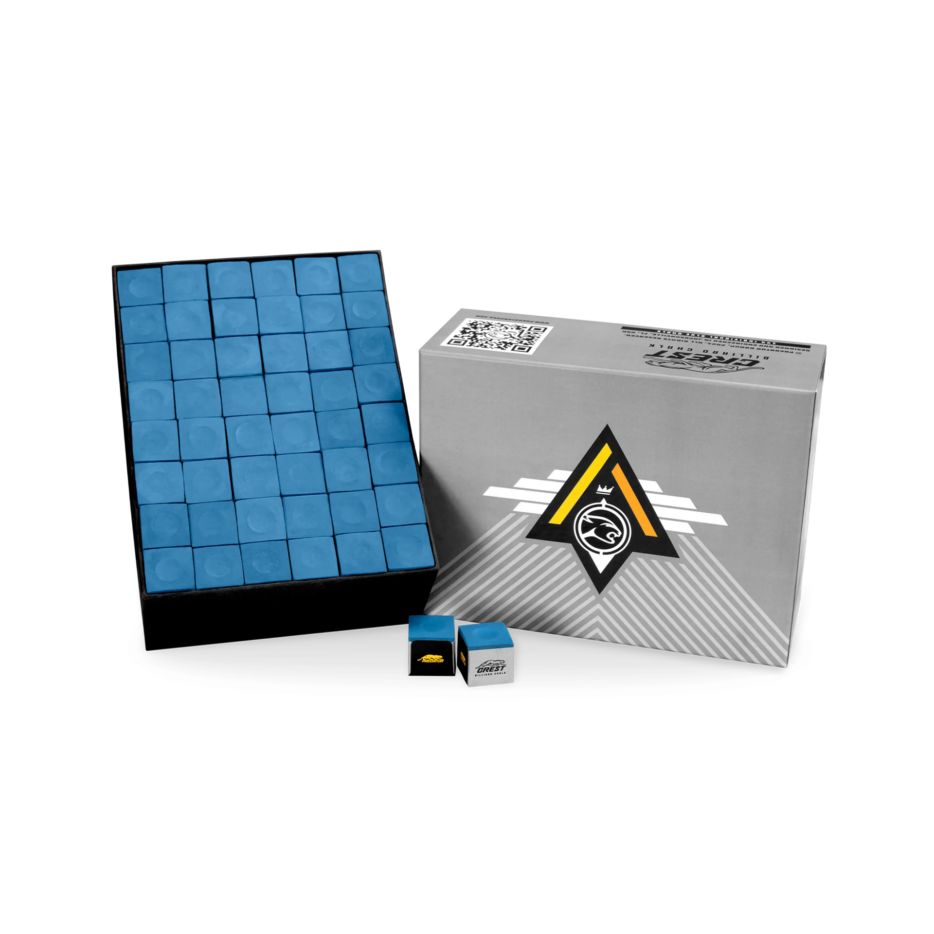 Predator Crest Pool and Billiard Chalk - Gross Box of 144 pcs