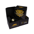 Black and gold packaging with 'Arcos II' branding