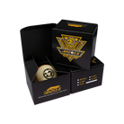 Pool ball in a black box with Arcos II branding