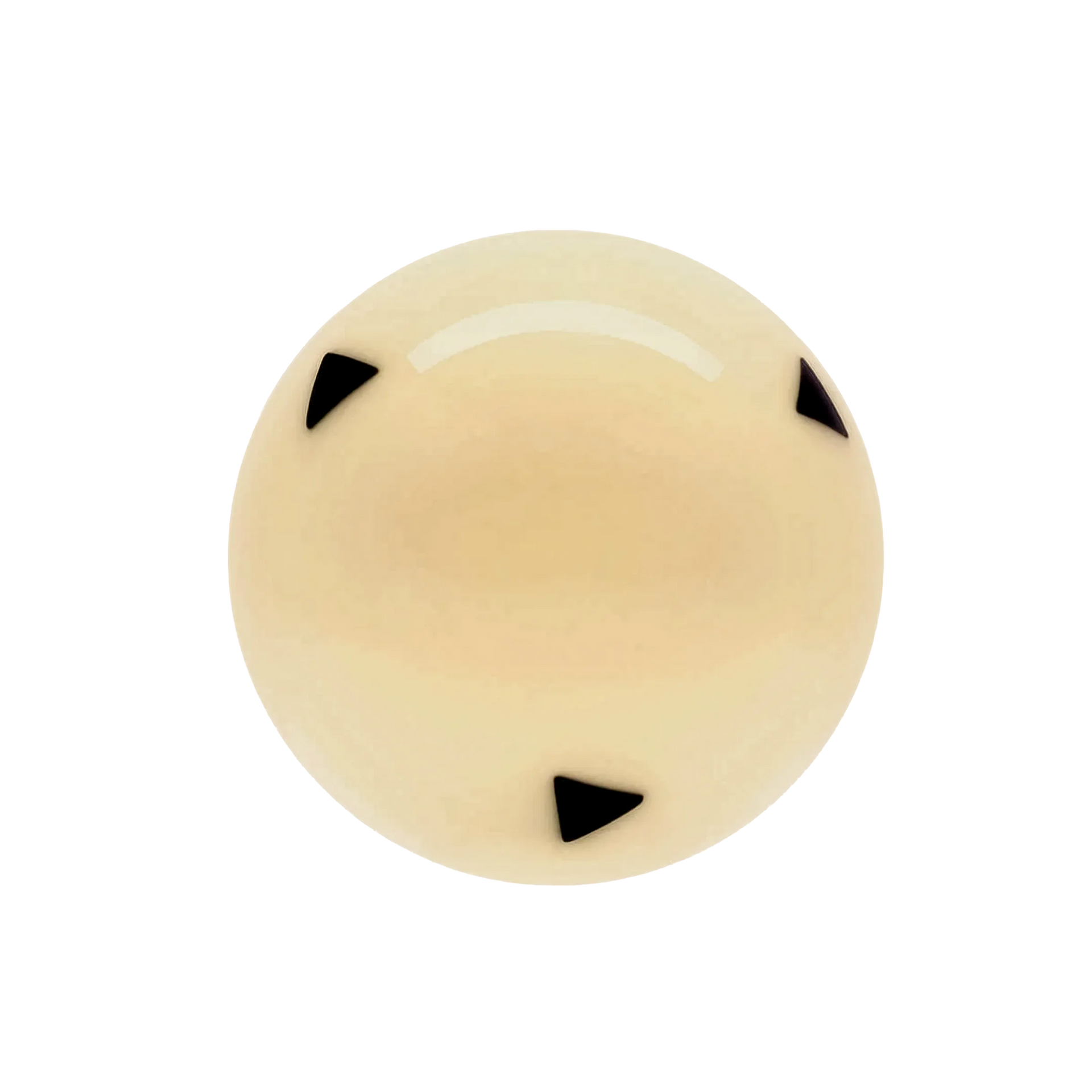 Predator Arcos II Reserve White Pool Cue Ball with Black Triangles
