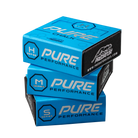 Pure Performance blue product boxes