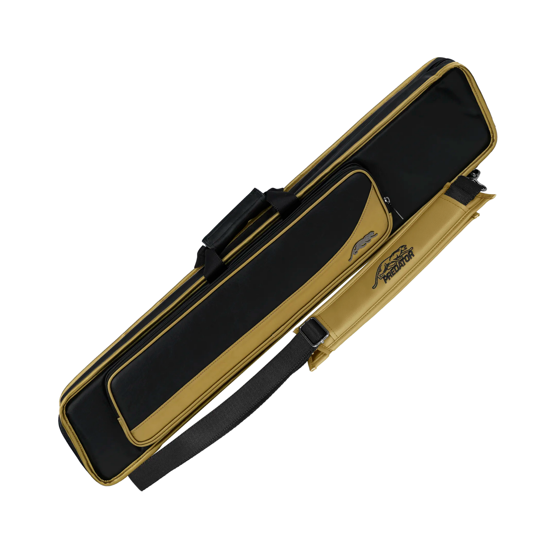 Predator Roadline Soft Pool Cue Case - Black/Gold - 4x8 | Billiard