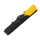 Black and yellow Predator Urbain 2x4 pool cue case with PREDATOR logo