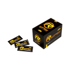 Box of REVO Wipes with individual packets on a white background.