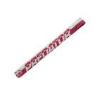 Front of Predator Hard Pool Cue Case - White Pink - 1 Butt x 1 Shaft at 30 degree angle