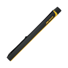 Black and yellow pool cue case with 'Predator' branding