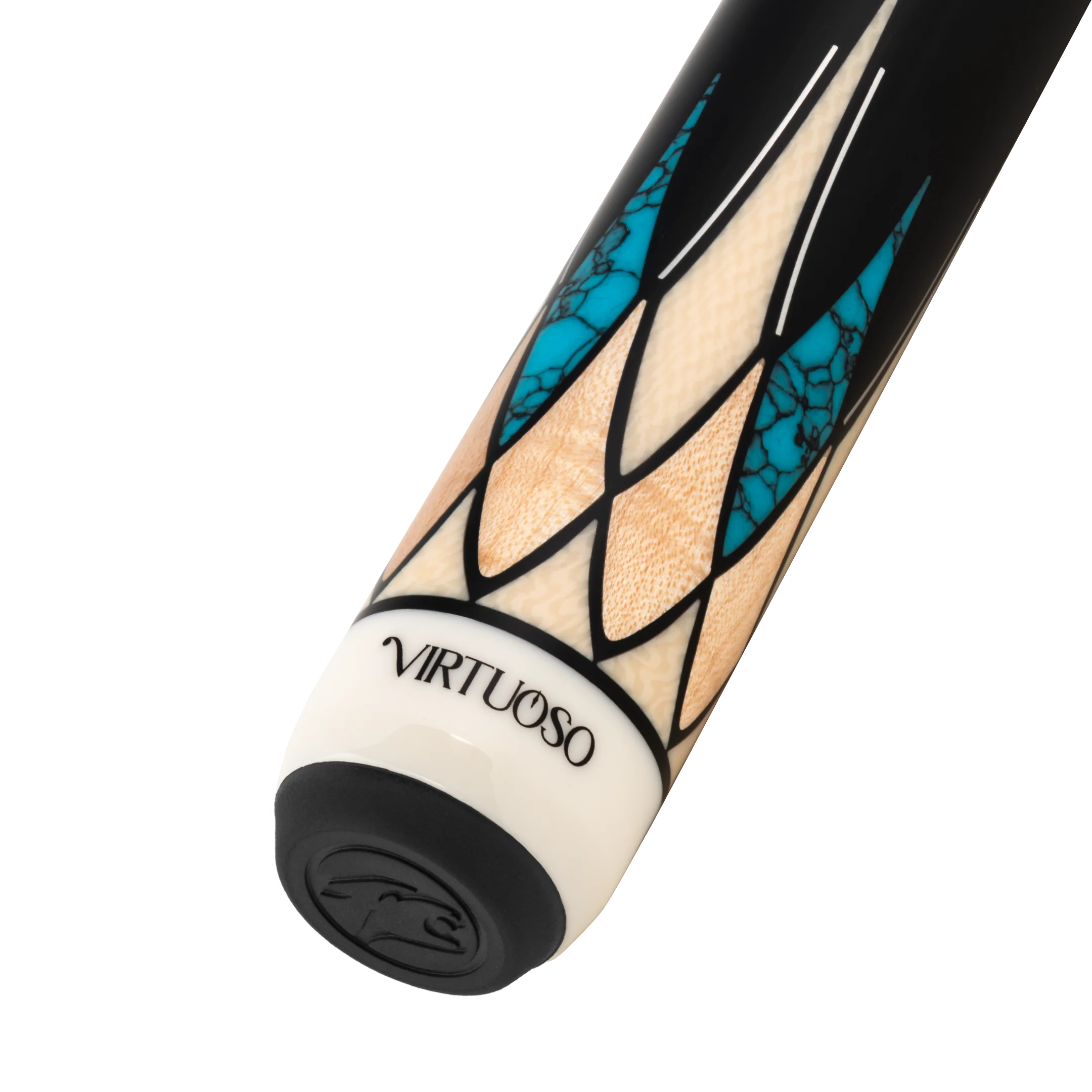 Black and Blue Virtuoso Carom Cue Butt