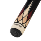 Black and Red Virtuoso Carom Cue Butt