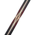 Black and Red Virtuoso Carom Cue Forearm