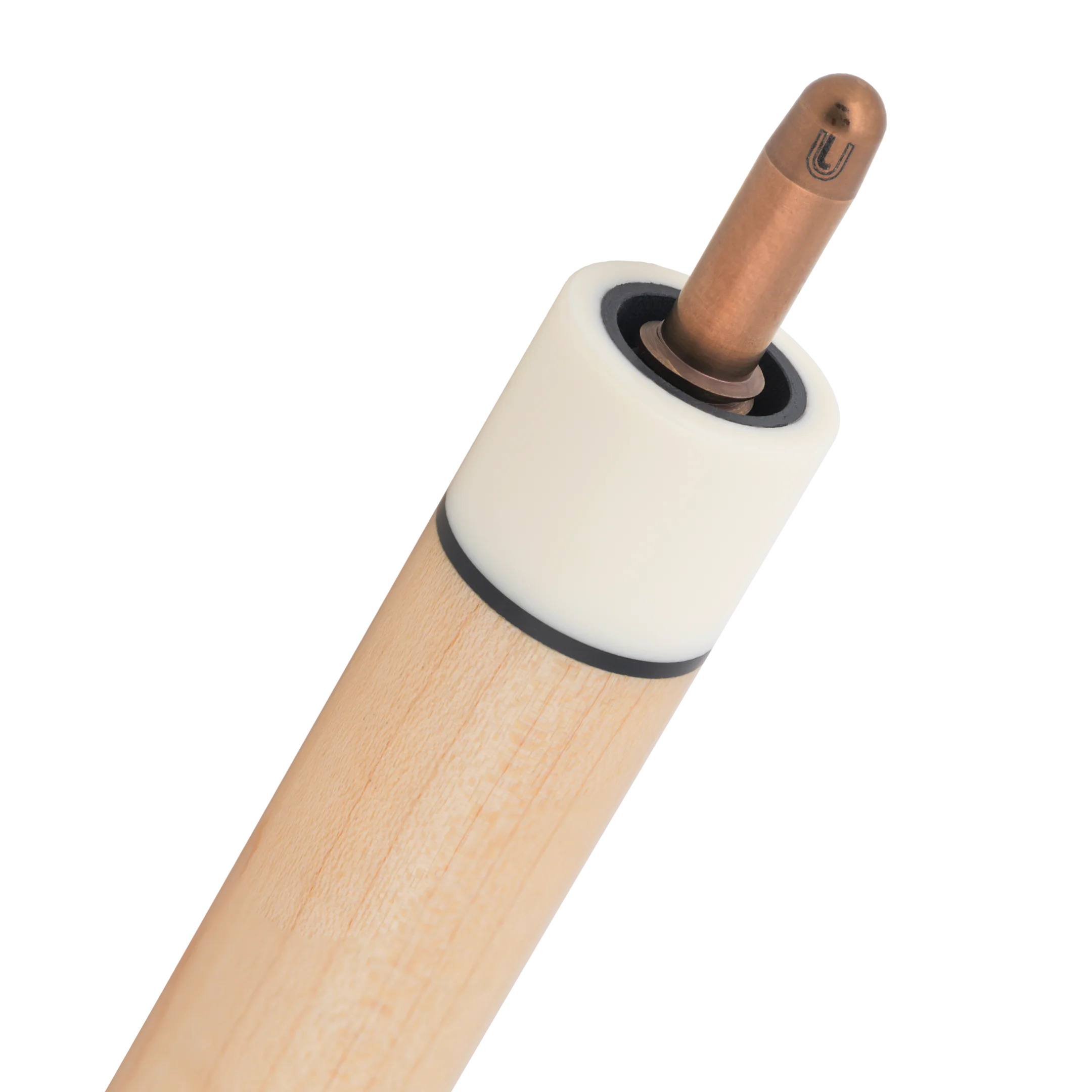 Carom Virtuoso Maple Green Malachite Cue Pin