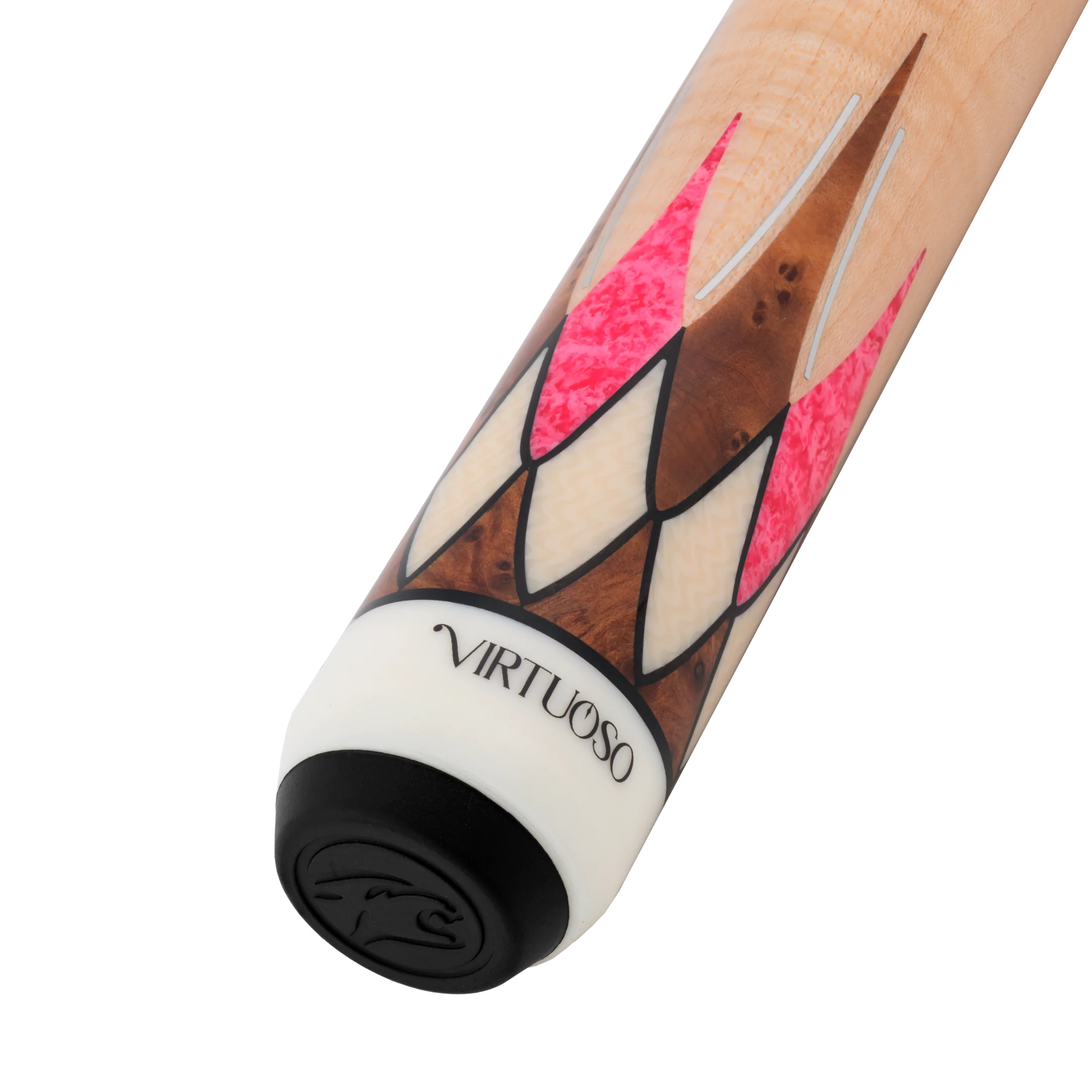 Maple and Pink Virtuoso Carom Cue Butt