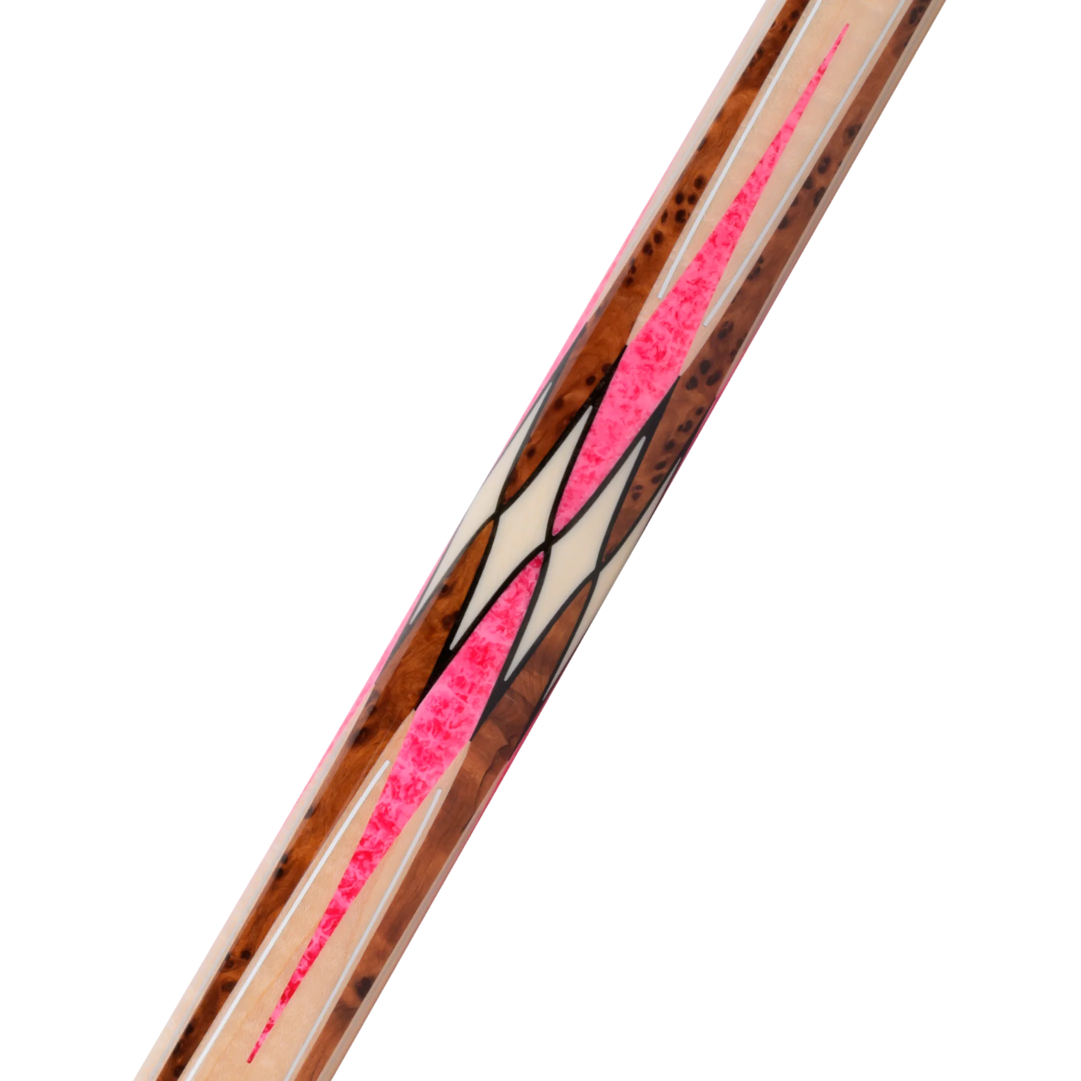 Maple and Pink Virtuoso Carom Cue Forearm