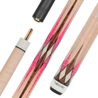 Maple and Pink Virtuoso Carom Cue with Logo