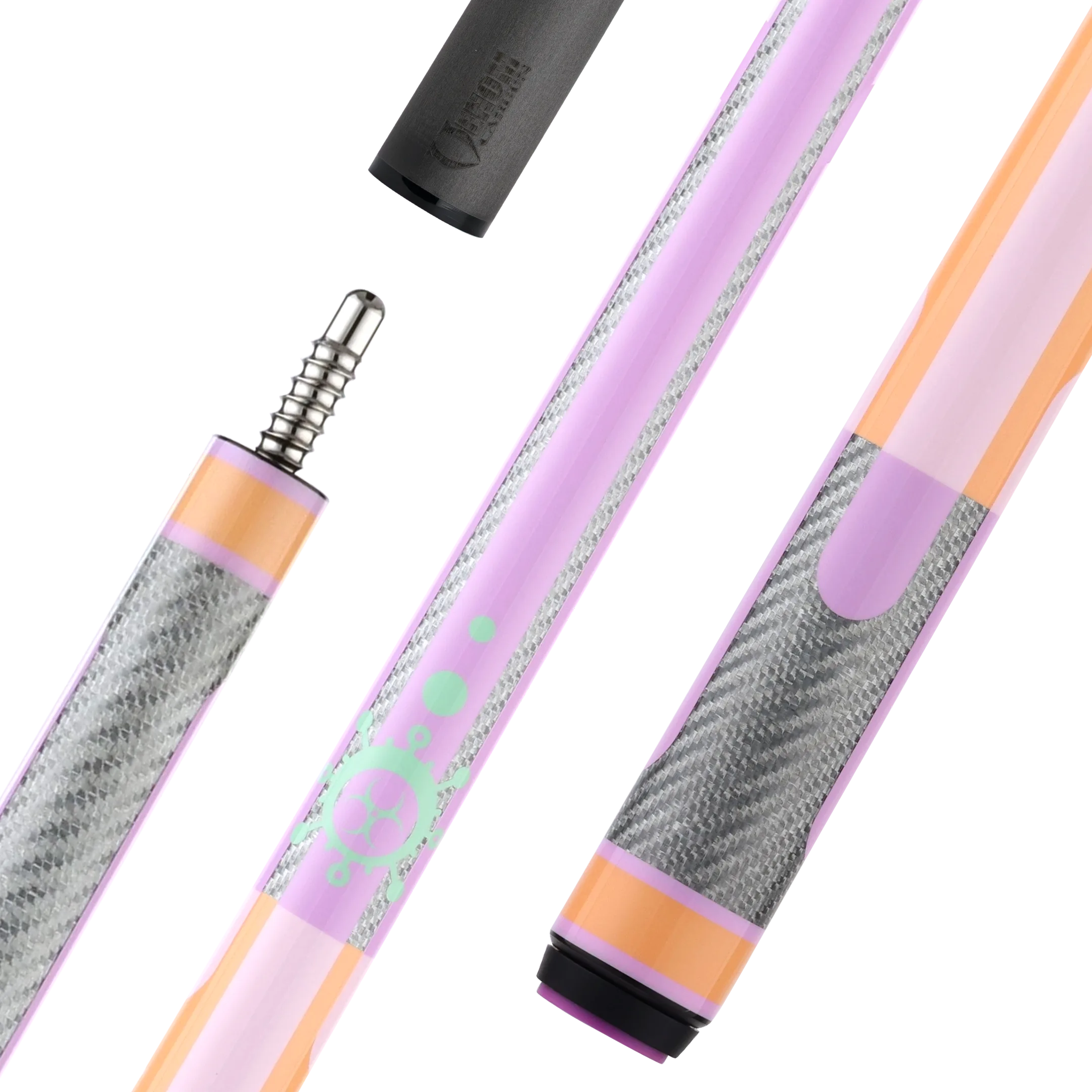 POISON Candy peach and lavender design